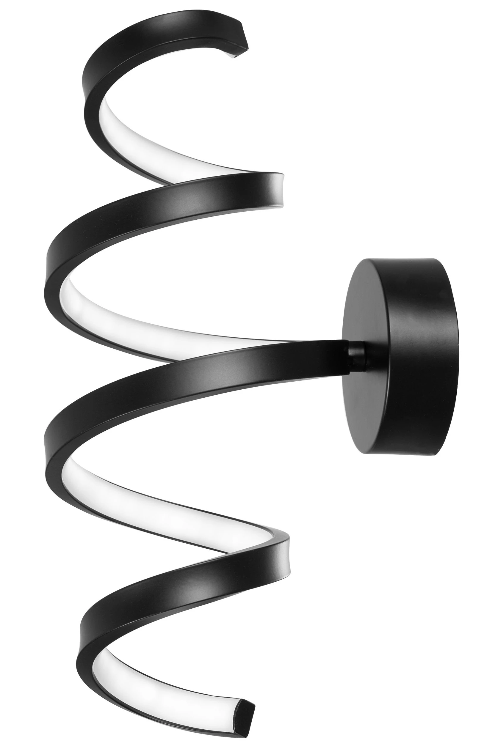 Sieninis šviestuvas Toolight SIENINĖ LAMPA LED SIENINĖ LAMPA SPRING APP826-W Juodas Matinis aprašymas - Prekės nuotrauka