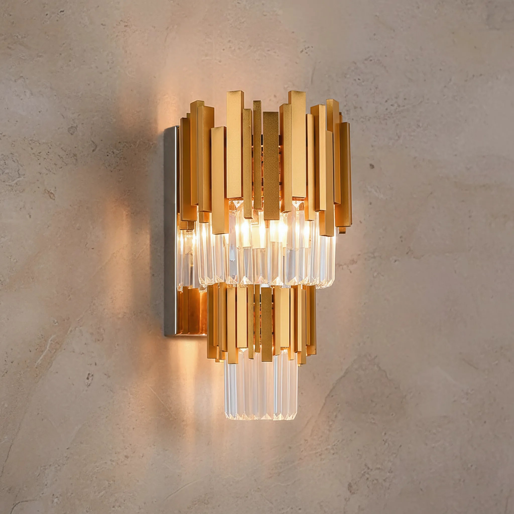 Sieninis šviestuvas Toolight Sieninė lempa 312356 Gold aprašymas - Prekės nuotrauka