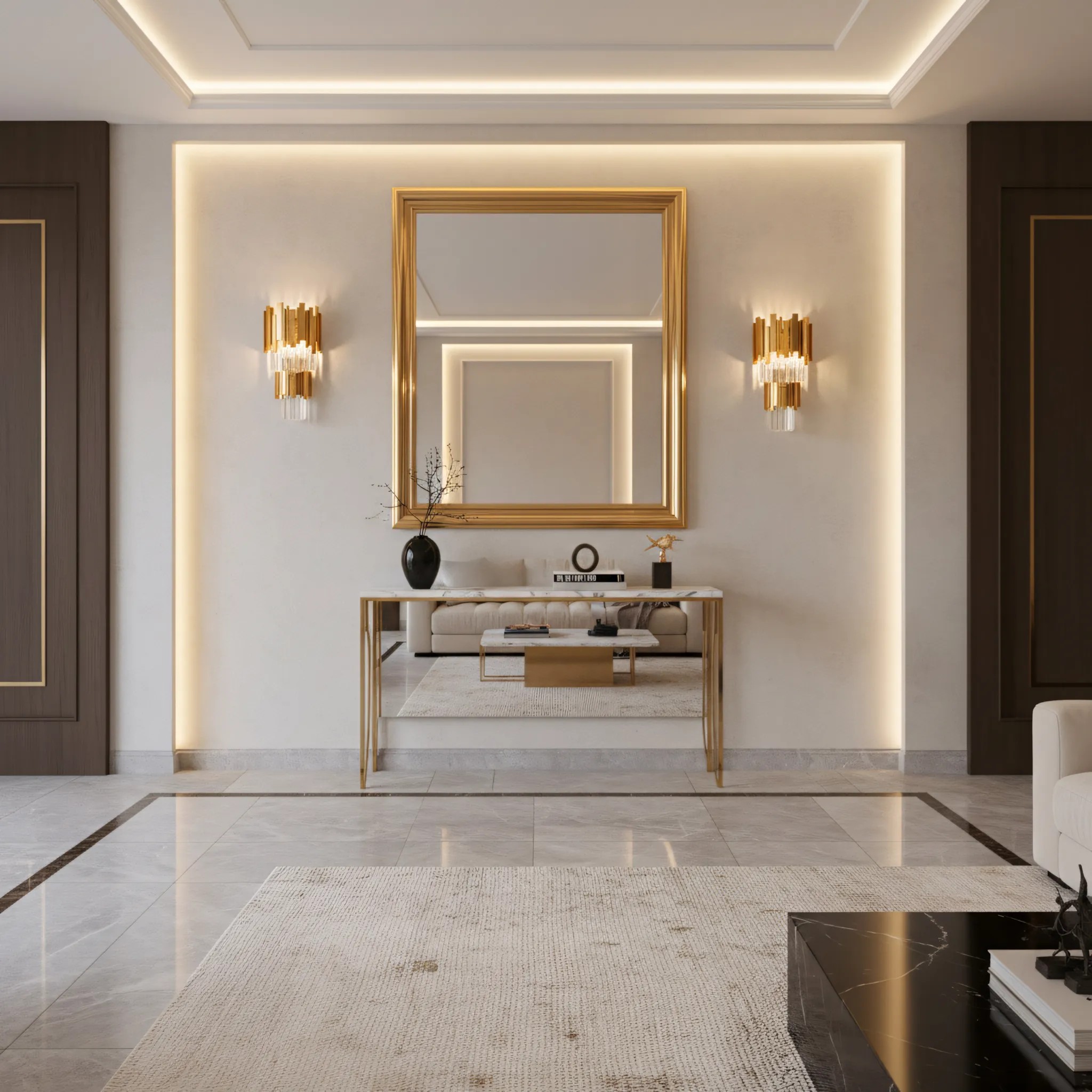Sieninis šviestuvas Toolight Sieninė lempa 312356 Gold aprašymas - Prekės nuotrauka