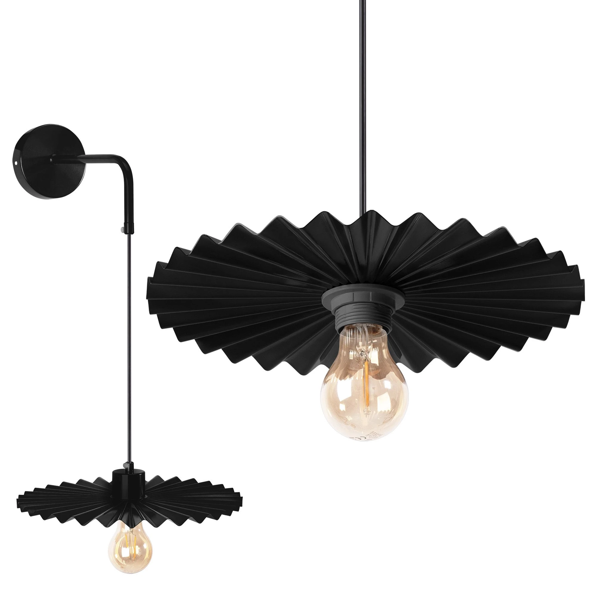 Sieninis šviestuvas Toolight Sieninė lempa APP1355-1W Juodas 30 cm aprašymas - Prekės nuotrauka