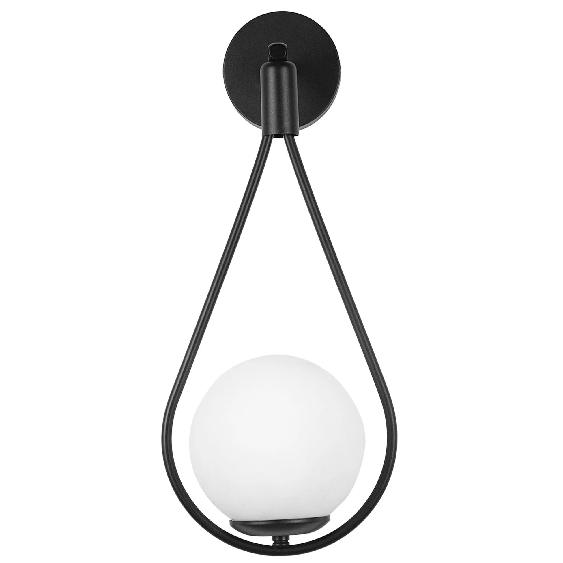 Pakabinamas šviestuvas Toolight Sieninė lempa G093-1W Juodas Baltas aprašymas - Prekės nuotrauka