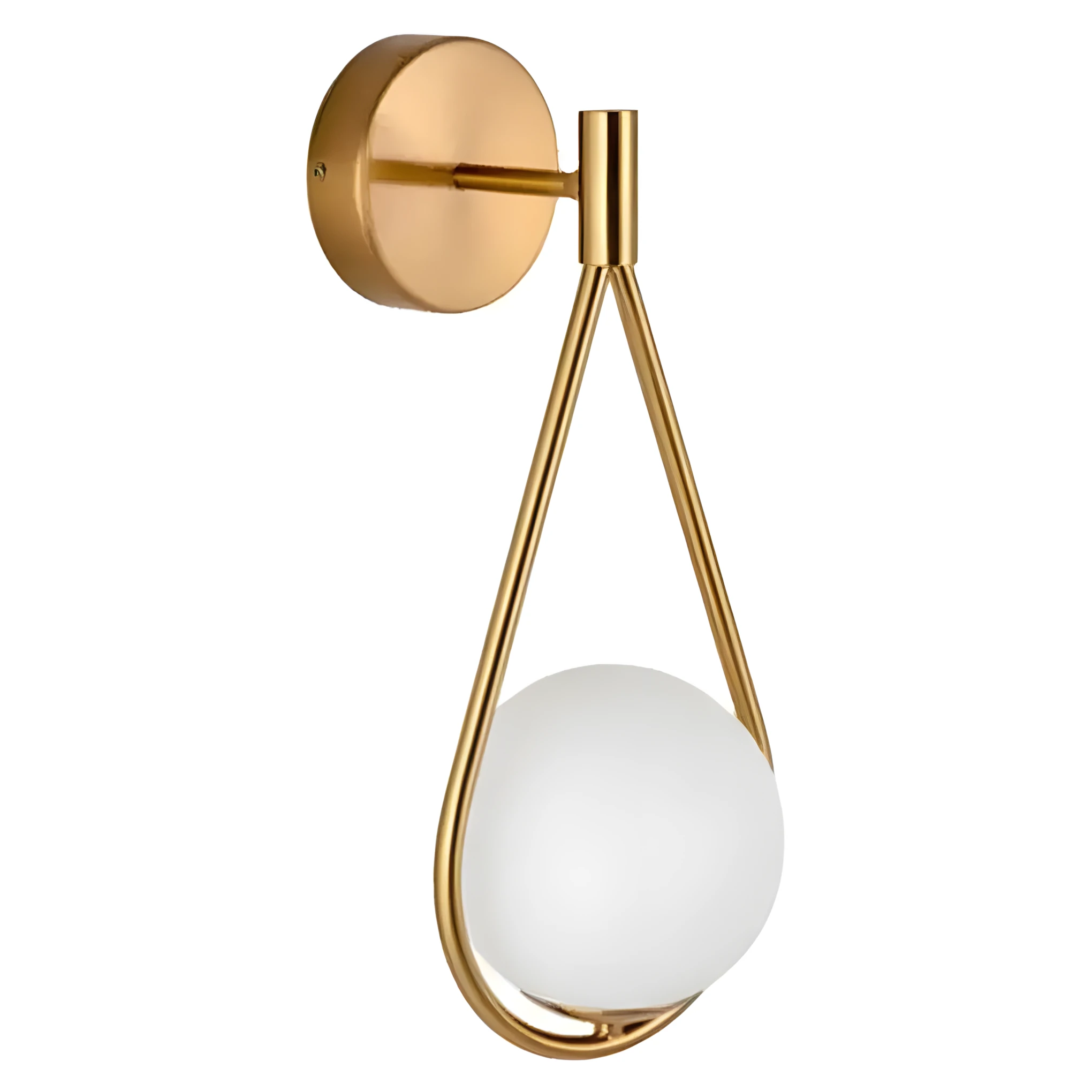Pakabinamas šviestuvas Toolight Sieninė lempa G094-1W GOLD Baltas aprašymas - Prekės nuotrauka