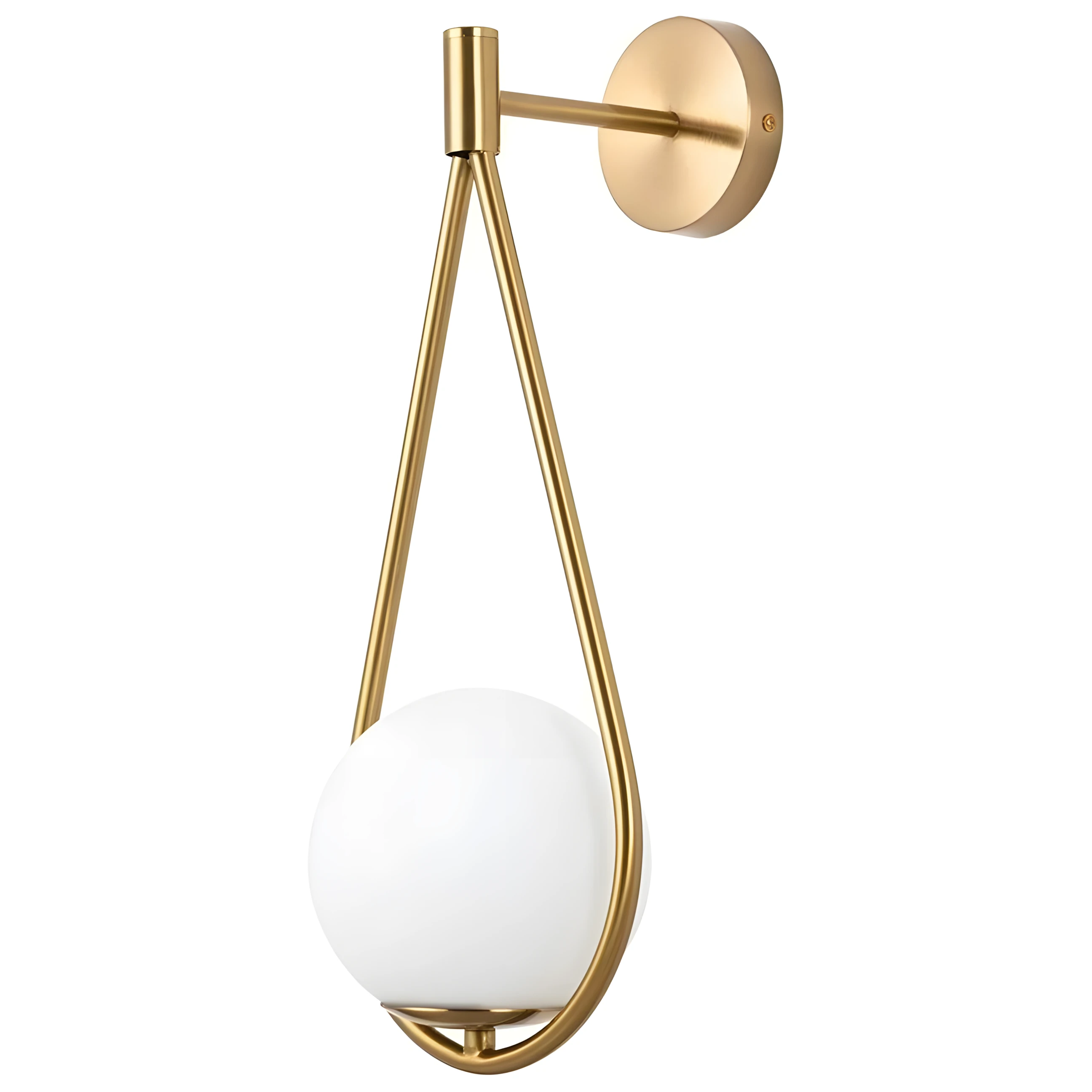 Pakabinamas šviestuvas Toolight Sieninė lempa G094-1W GOLD Baltas aprašymas - Prekės nuotrauka