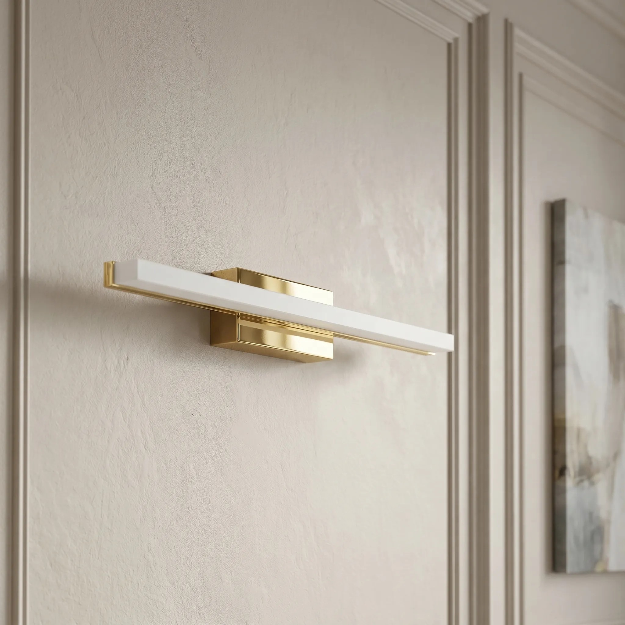 Sieninis šviestuvas Toolight Sieninė lempa LED 40CM APP1848-1W GOLD aprašymas - Prekės nuotrauka