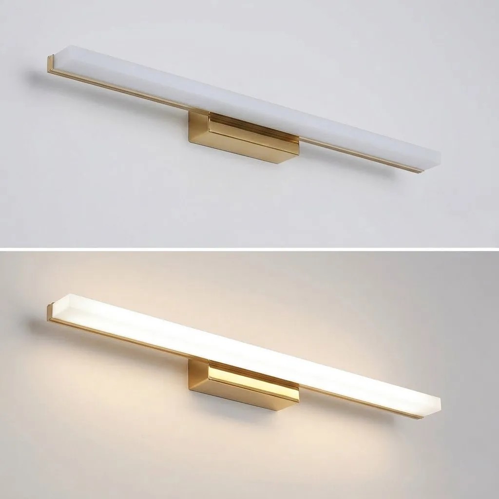 Sieninis šviestuvas Toolight Sieninė lempa LED 40CM APP1848-1W GOLD aprašymas - Prekės nuotrauka