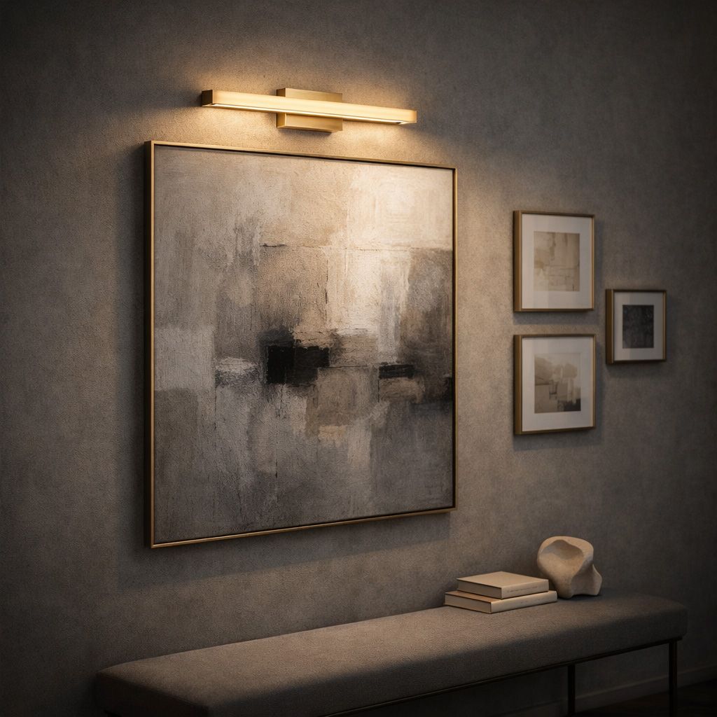 Sieninis šviestuvas Toolight Sieninė Lempa Led 42cm APP1851-1W Gold aprašymas - Prekės nuotrauka