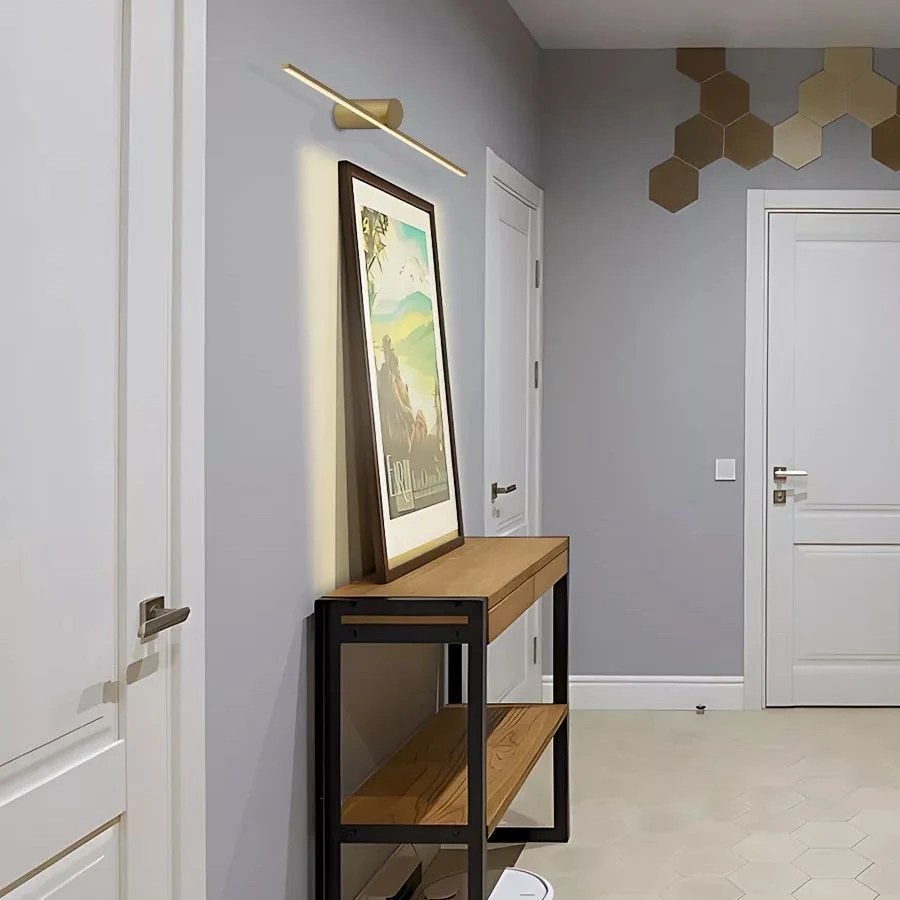 Sieninis šviestuvas Toolight Sieninė lempa LED 60CM APP1348 OLD GOLD aprašymas - Prekės nuotrauka