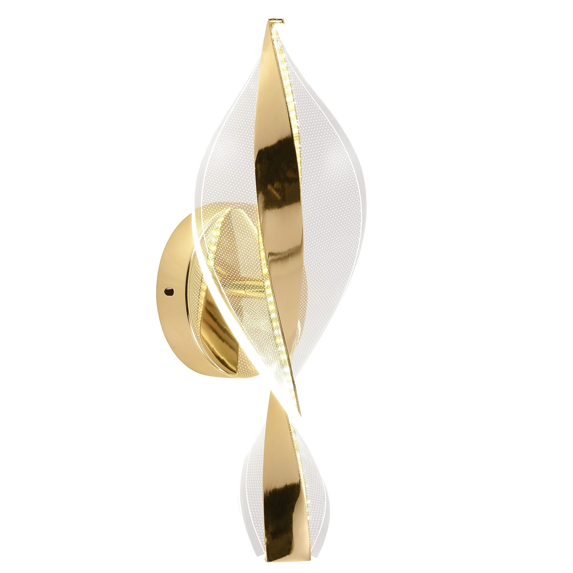 Pakabinamas šviestuvas Toolight Sieninė lempa LED G031-W Gold aprašymas - Prekės nuotrauka