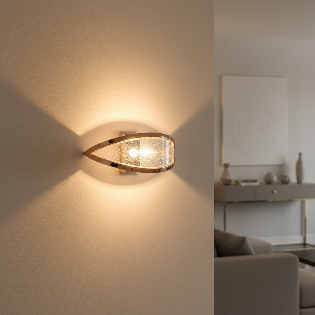 Sieninis šviestuvas Toolight Sieninė lempa LED G137-W Rose Gold aprašymas - Prekės nuotrauka