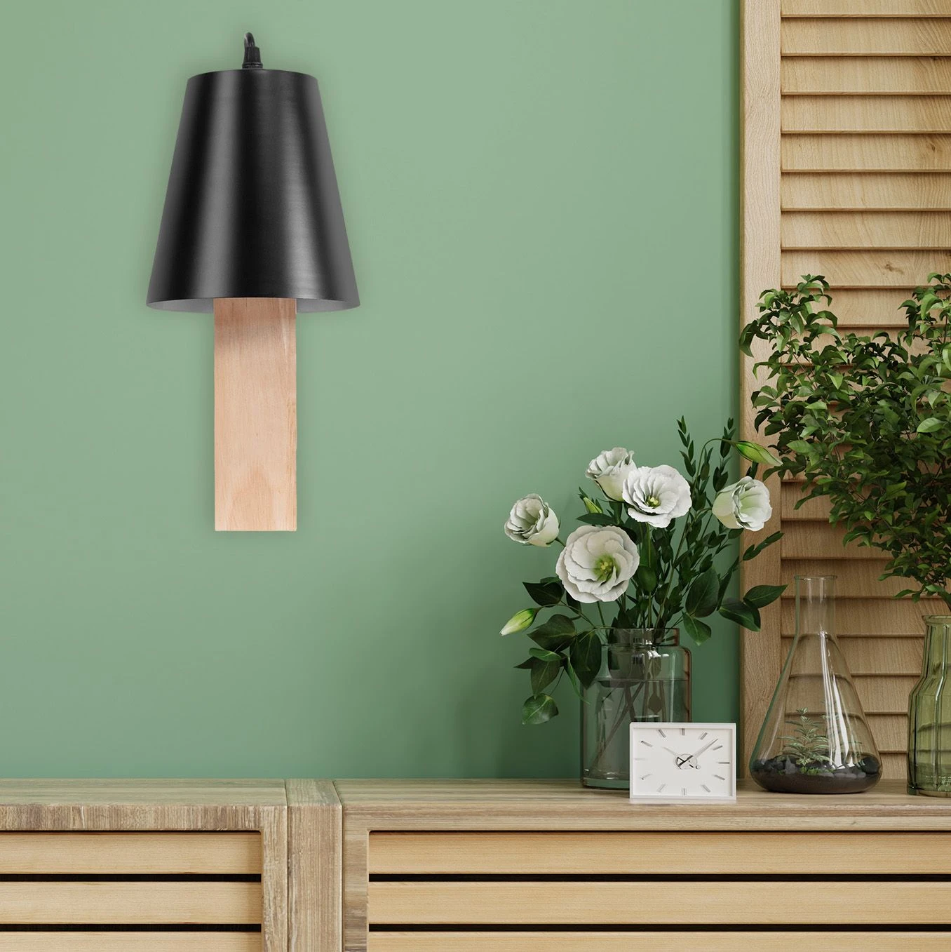 Sieninis šviestuvas Toolight Sieninė lempa LOFT APP1279-1W Juodas aprašymas - Prekės nuotrauka
