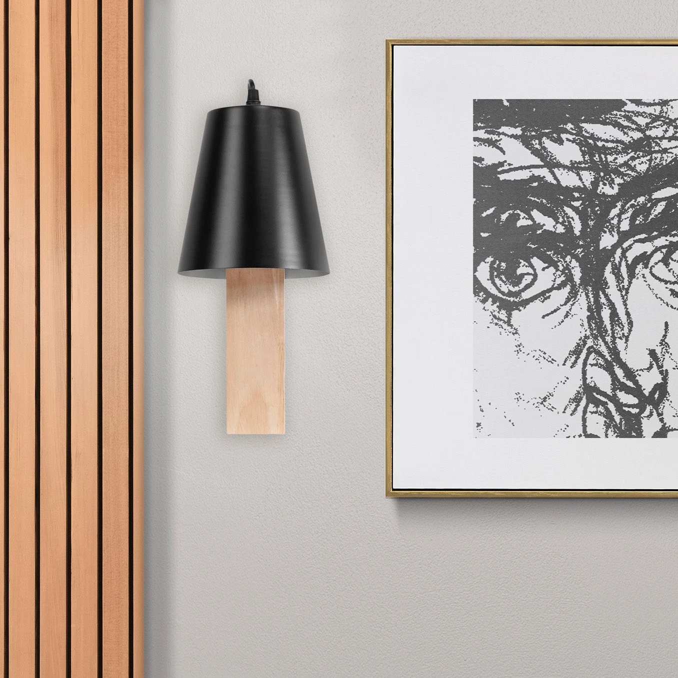 Sieninis šviestuvas Toolight Sieninė lempa LOFT APP1279-1W Juodas aprašymas - Prekės nuotrauka