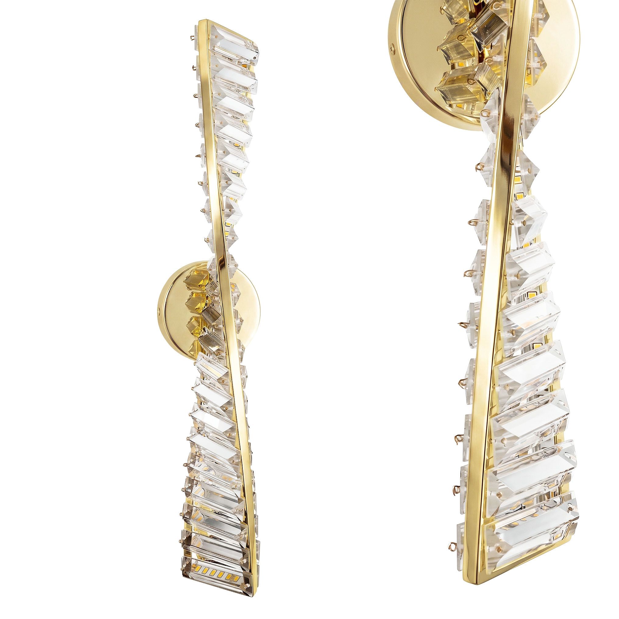 Sieninis šviestuvas Toolight Sieninis Led Šviestuvas App1951-w 50 Cm Gold aprašymas - Prekės nuotrauka