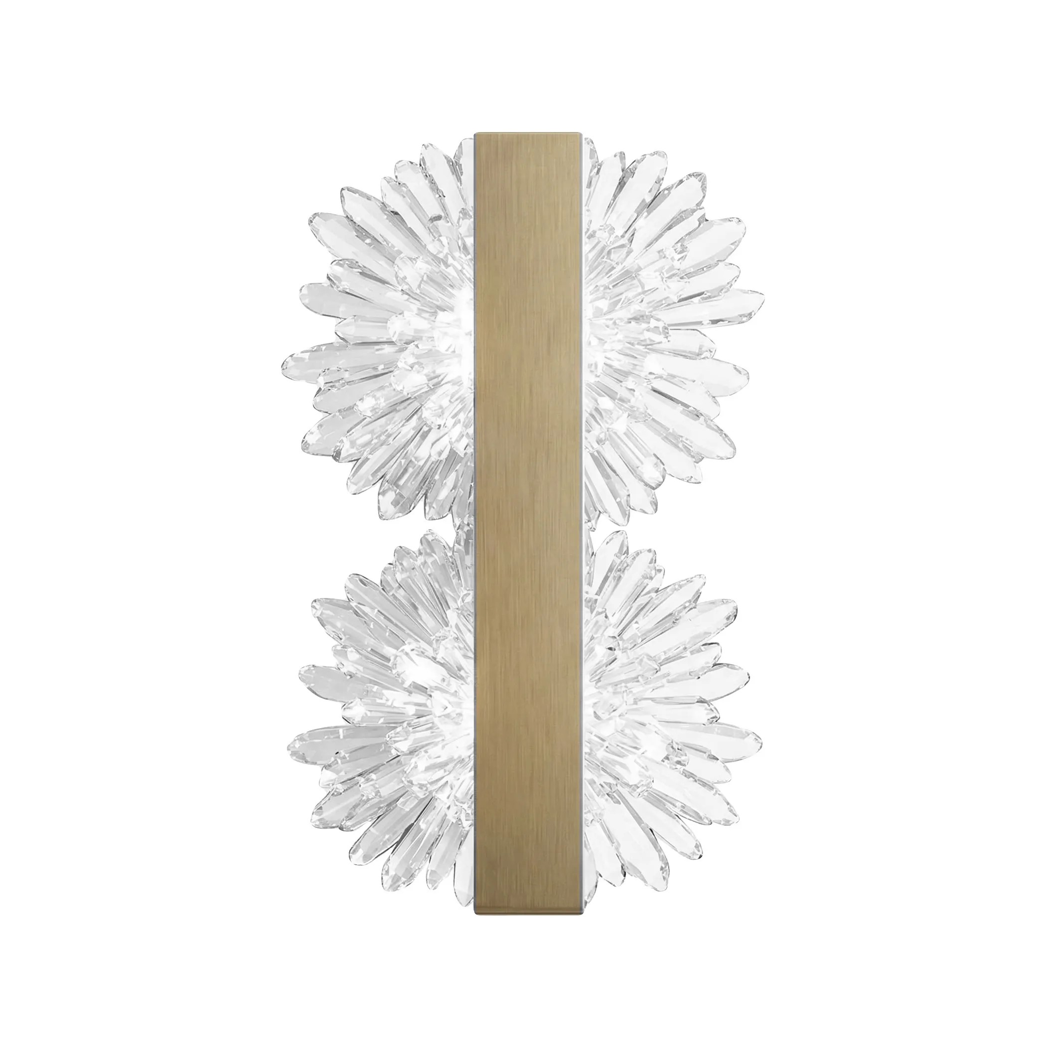 Sieninis šviestuvas Toolight SIENINIS LED ŠVIESTUVAS G147-2W GOLD BRUSH aprašymas - Prekės nuotrauka