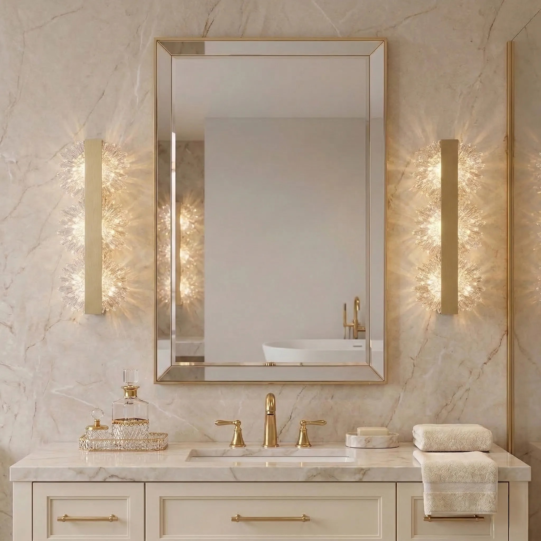 Sieninis šviestuvas Toolight SIENINIS LED ŠVIESTUVAS G149-3W GOLD BRUSH aprašymas - Prekės nuotrauka