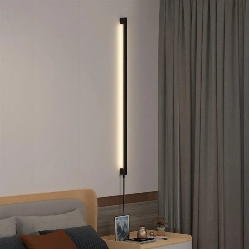 Toolight SIENINIS ŠVIESTUVAS LED LHJ064-W 100cm Juodas aprašymas - Prekės nuotrauka