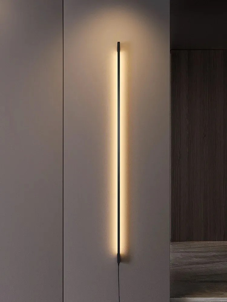 Toolight SIENINIS ŠVIESTUVAS LED LHJ065-W 120cm Juodas aprašymas - Prekės nuotrauka