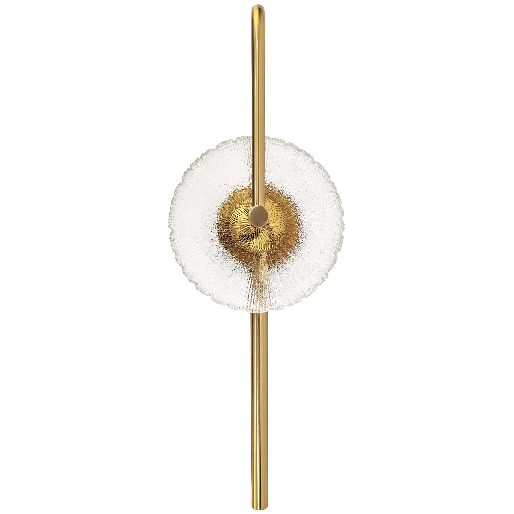 Toolight SIENINIS ŠVIESTUVAS LED LHJ072-W BRUSH GOLD aprašymas - Prekės nuotrauka