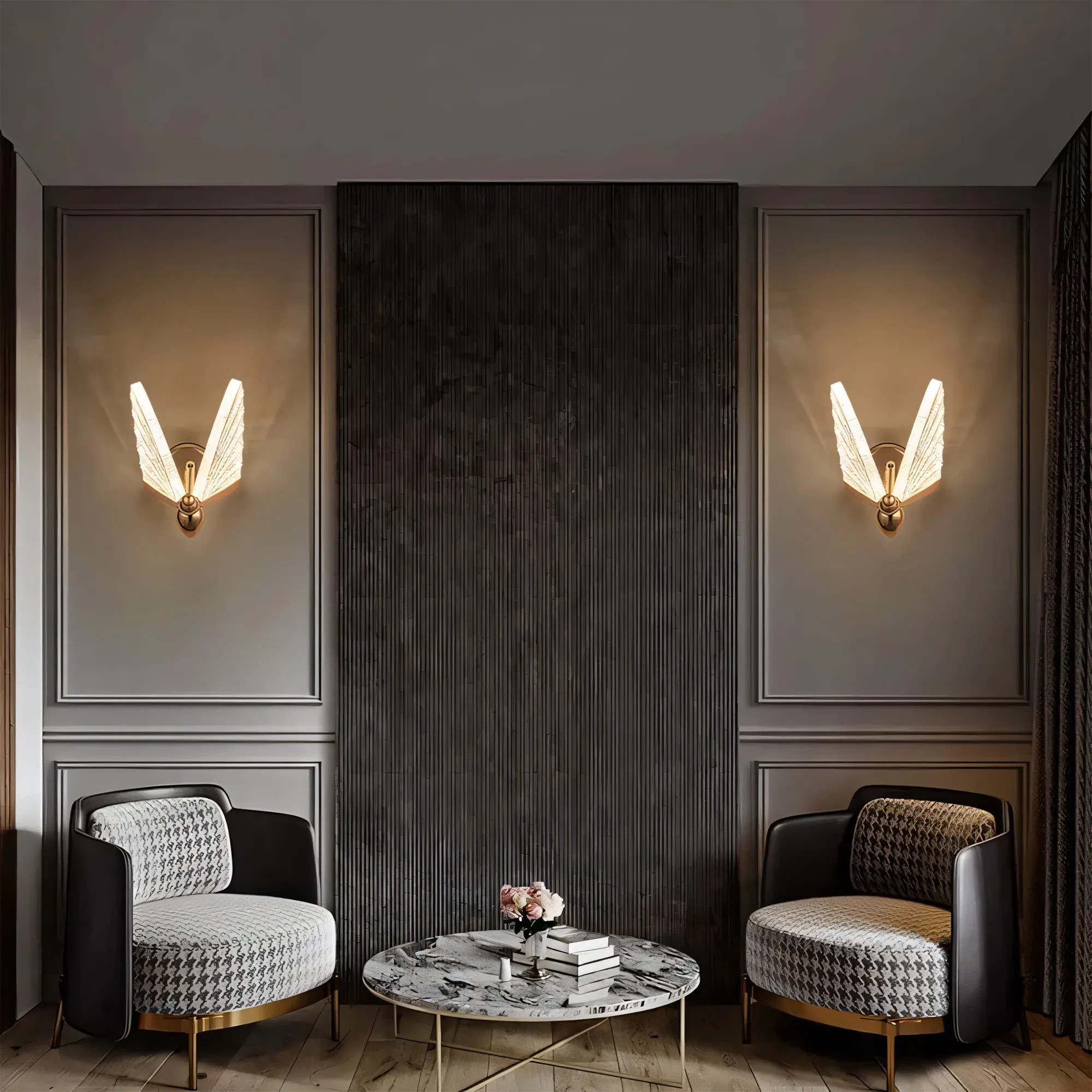 Toolight SIENINIS ŠVIESTUVAS LED LHJ104-1W LIGHT ROSE GOLD aprašymas - Prekės nuotrauka