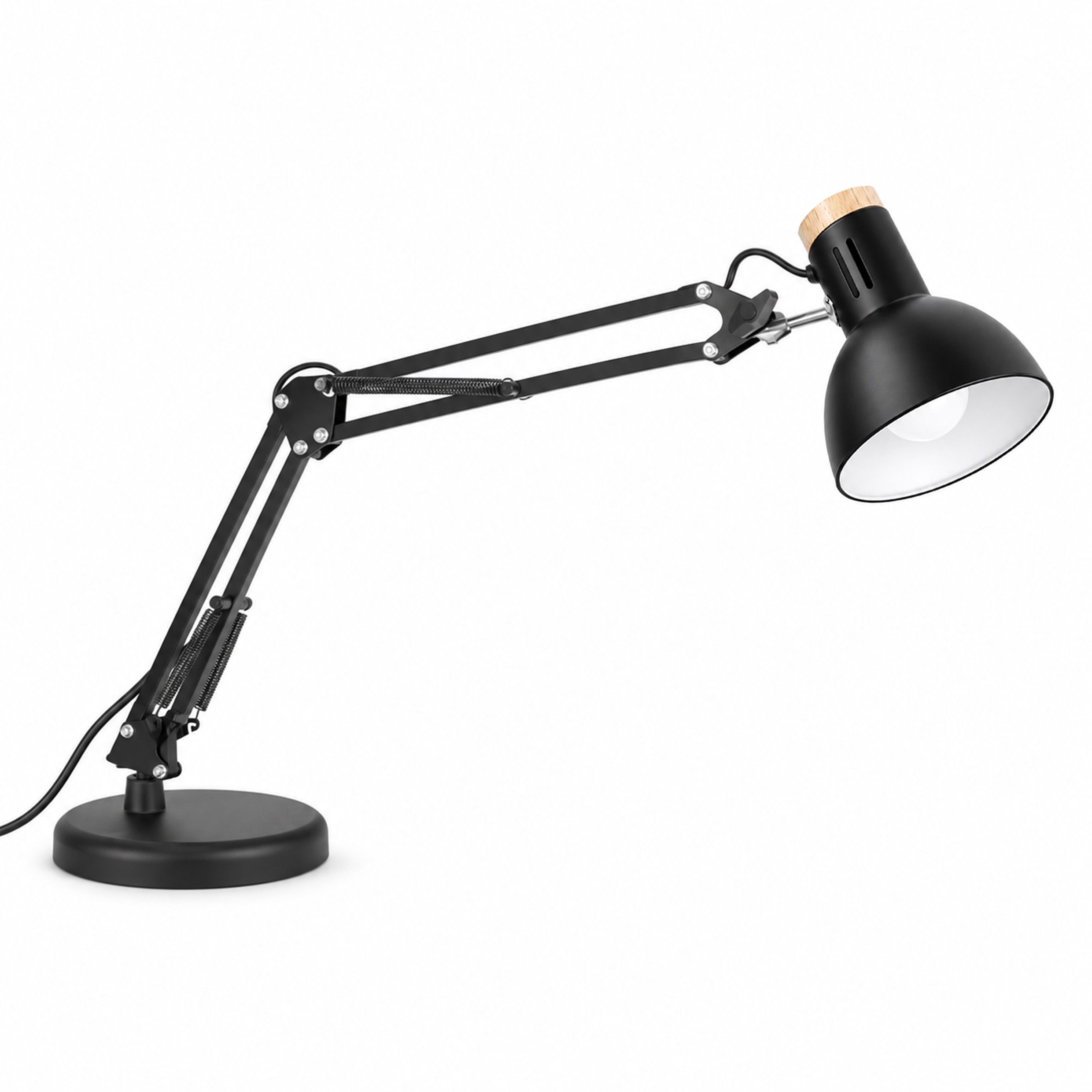 Toolight Stalinė Lempa Jnh044-1t Juodas aprašymas - Prekės nuotrauka