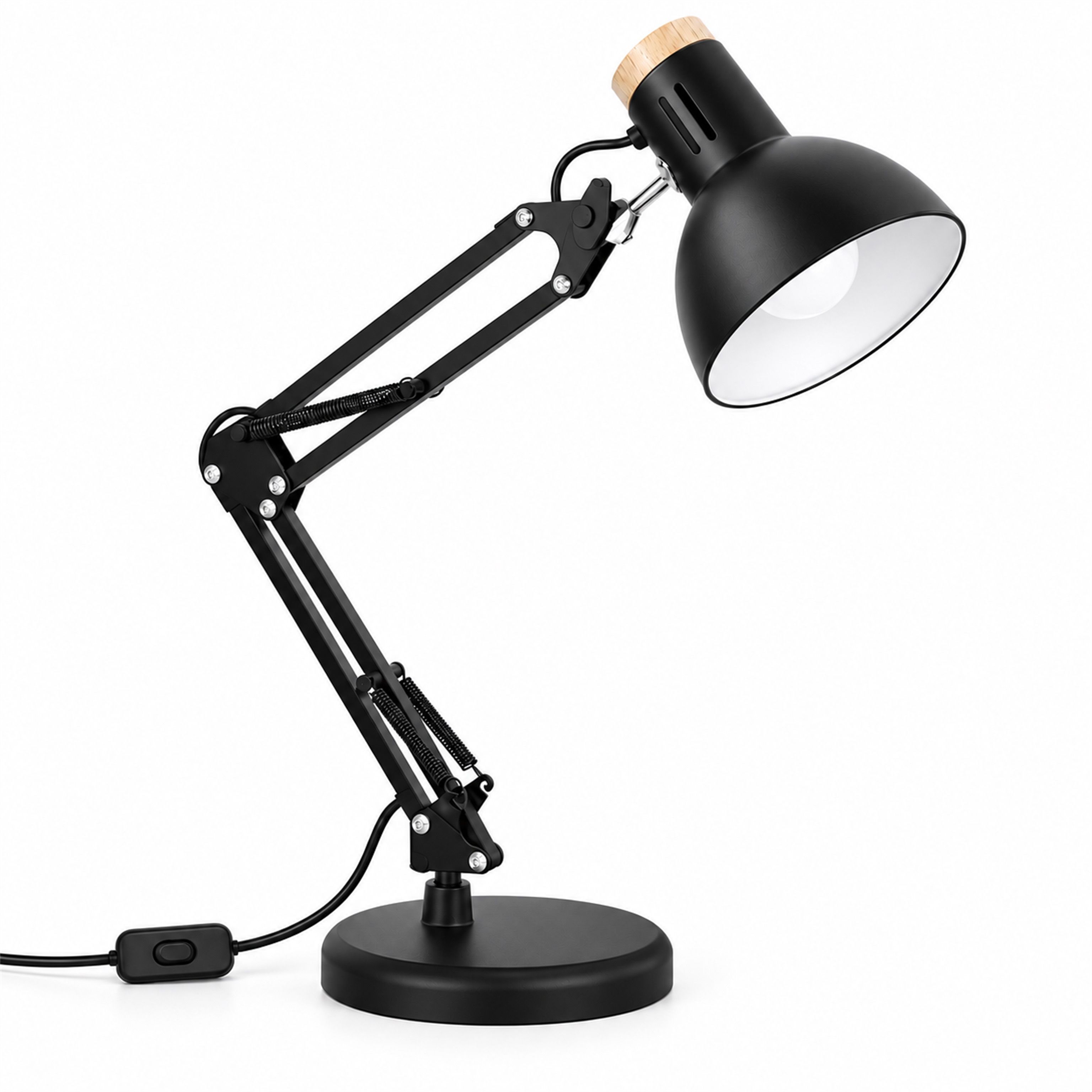 Toolight Stalinė Lempa Jnh044-1t Juodas aprašymas - Prekės nuotrauka