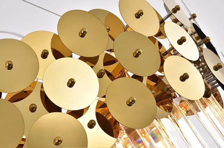 Pakabinamas šviestuvas Toolight Šviestuvas APP1473-CP GOLD aprašymas - Prekės nuotrauka