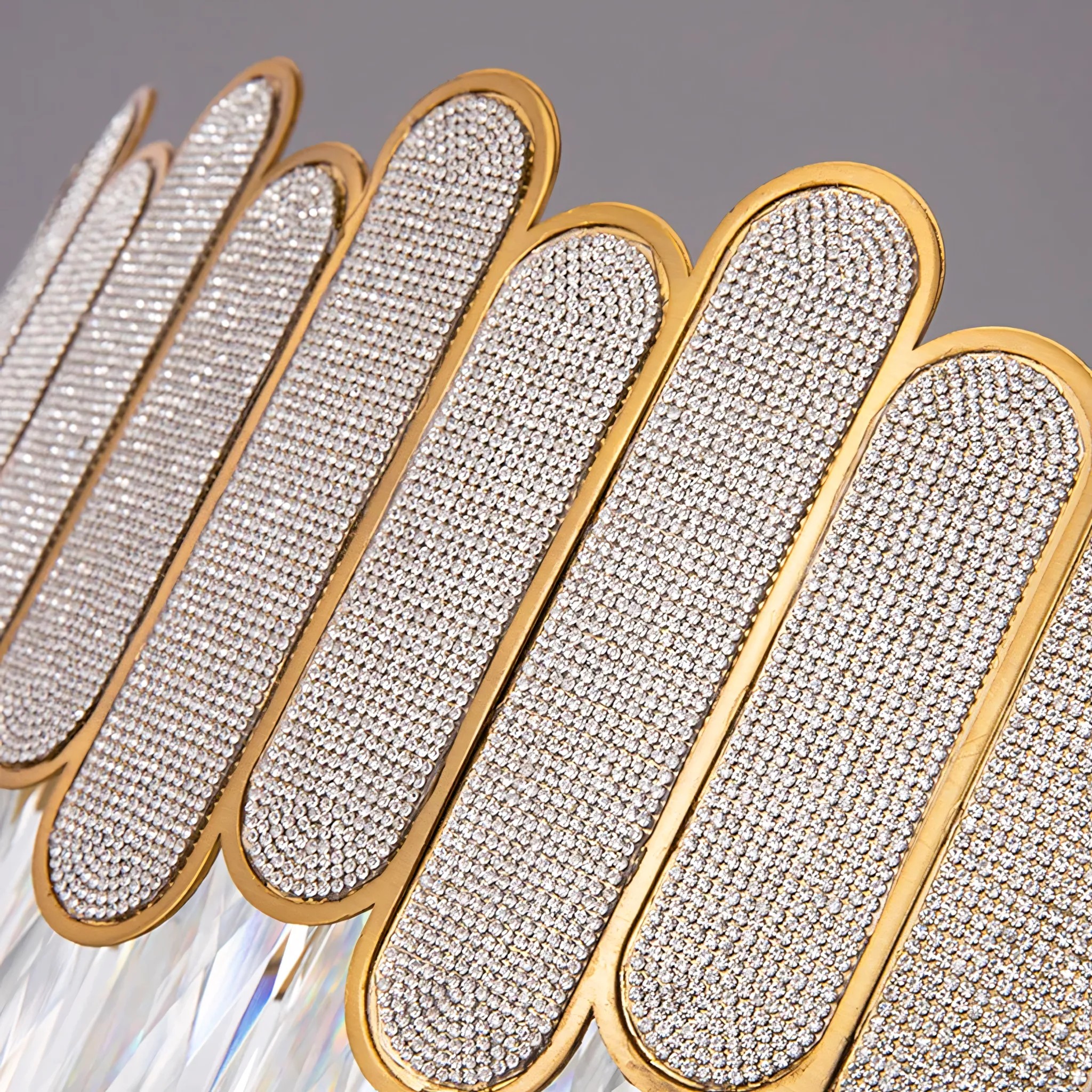 Pakabinamas šviestuvas Toolight Šviestuvas APP1746-4CP 40 cm Gold aprašymas - Prekės nuotrauka