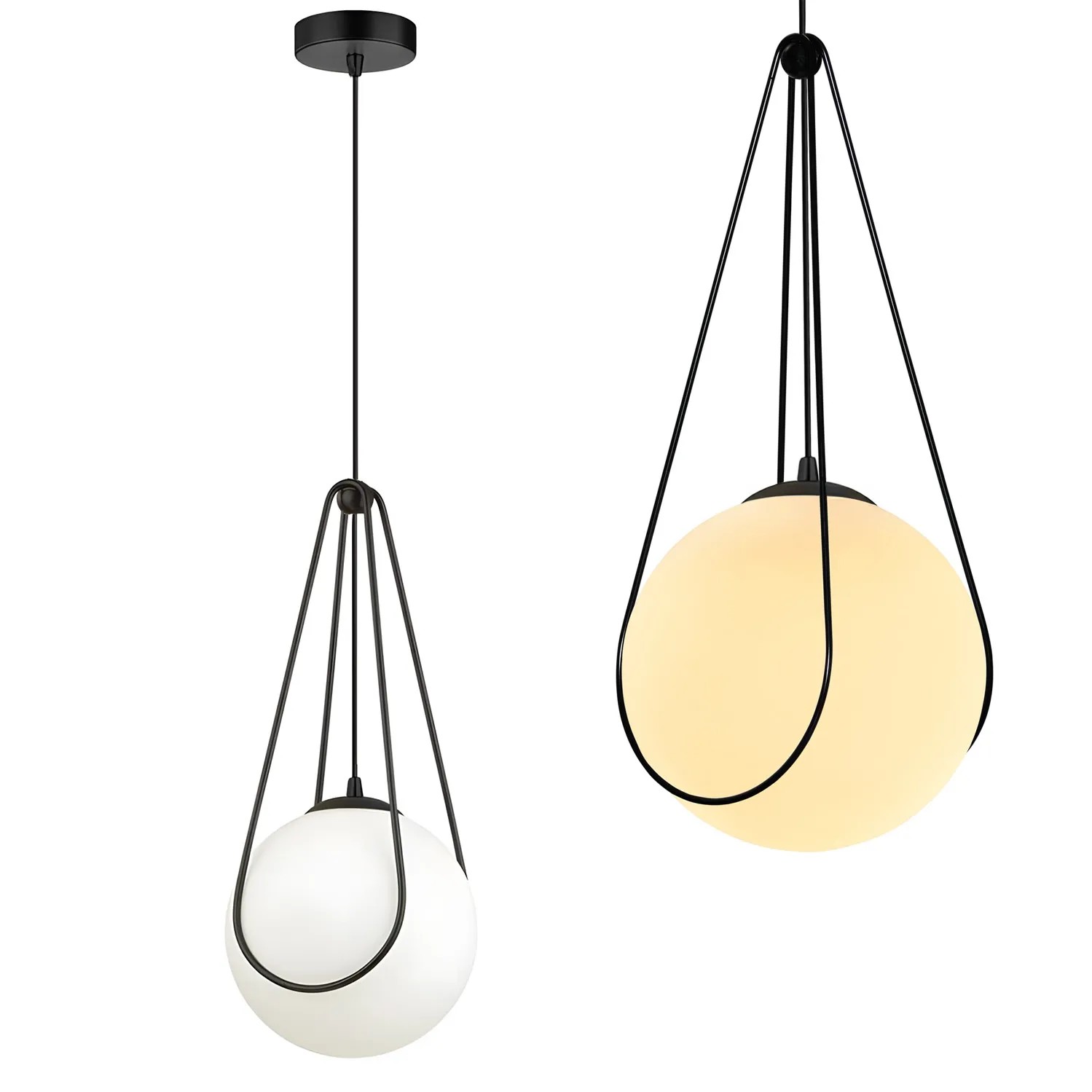Pakabinamas šviestuvas Toolight Šviestuvas APP1792-1CP 20cm Juodas aprašymas - Prekės nuotrauka