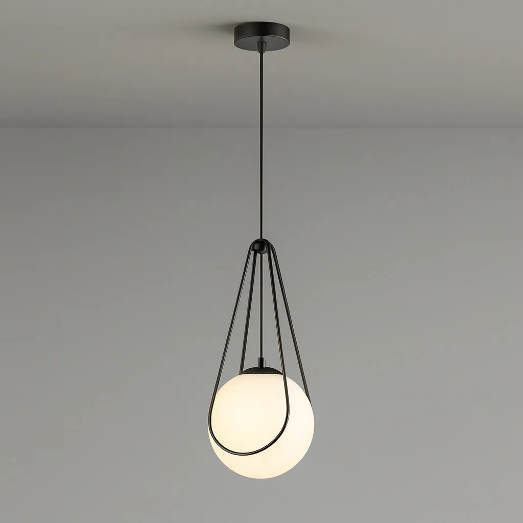 Pakabinamas šviestuvas Toolight Šviestuvas APP1792-1CP 20cm Juodas aprašymas - Prekės nuotrauka