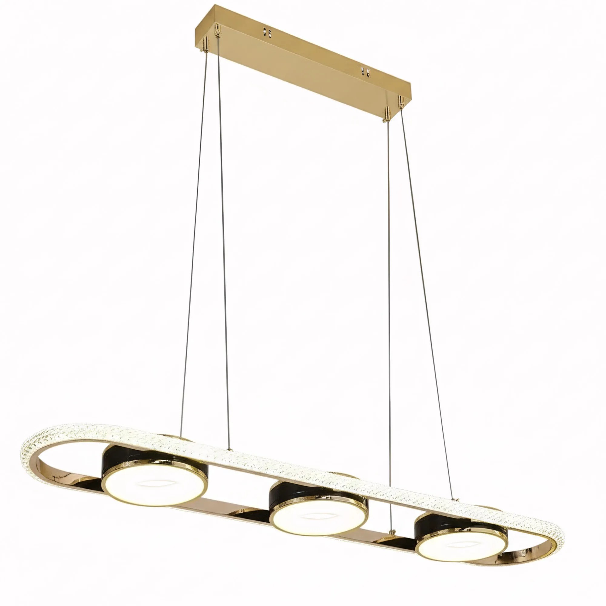 Pakabinamas šviestuvas Toolight Šviestuvas G135-CP GOLD aprašymas - Prekės nuotrauka