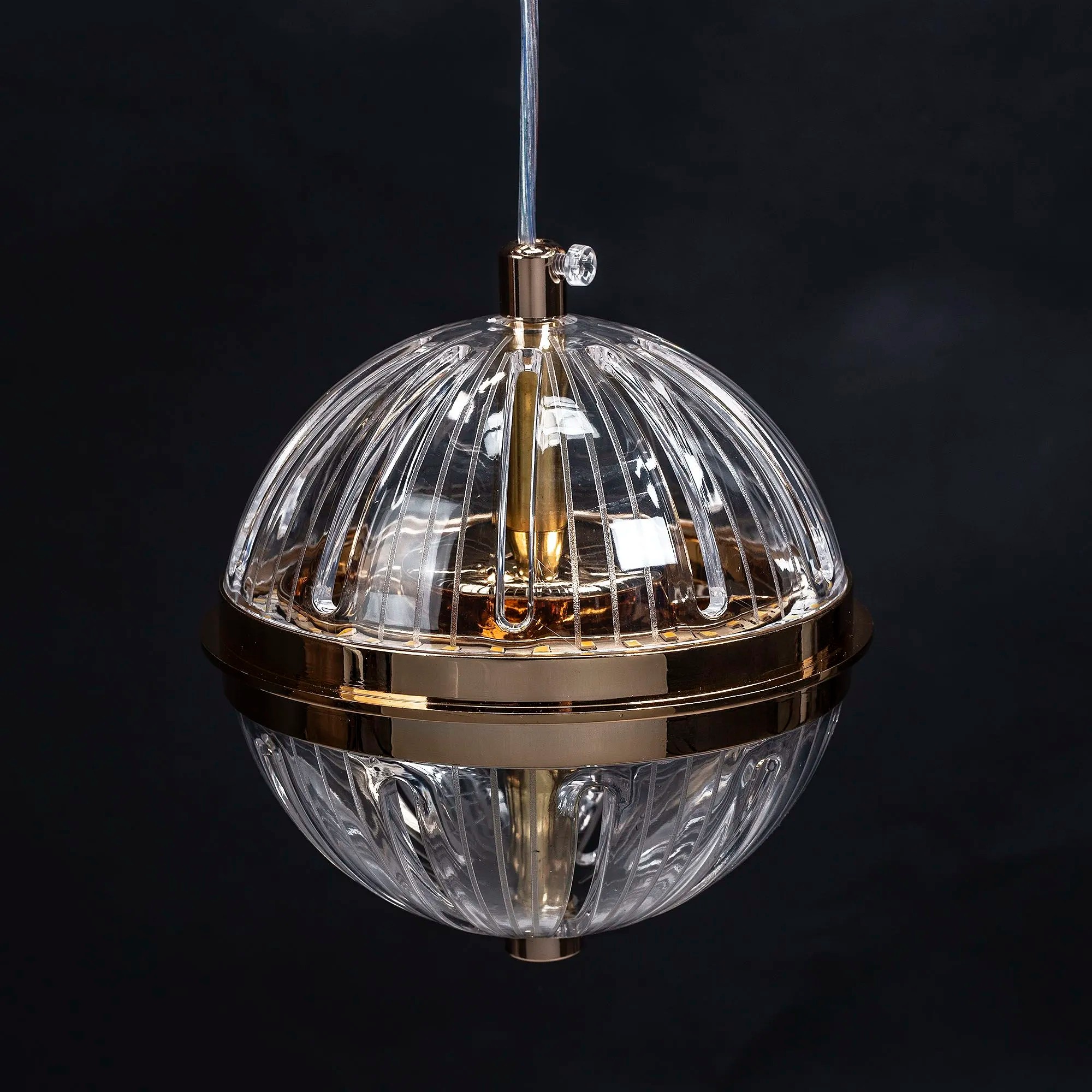 Pakabinamas šviestuvas Toolight Šviestuvas G142-CP 50cm GOLD aprašymas - Prekės nuotrauka