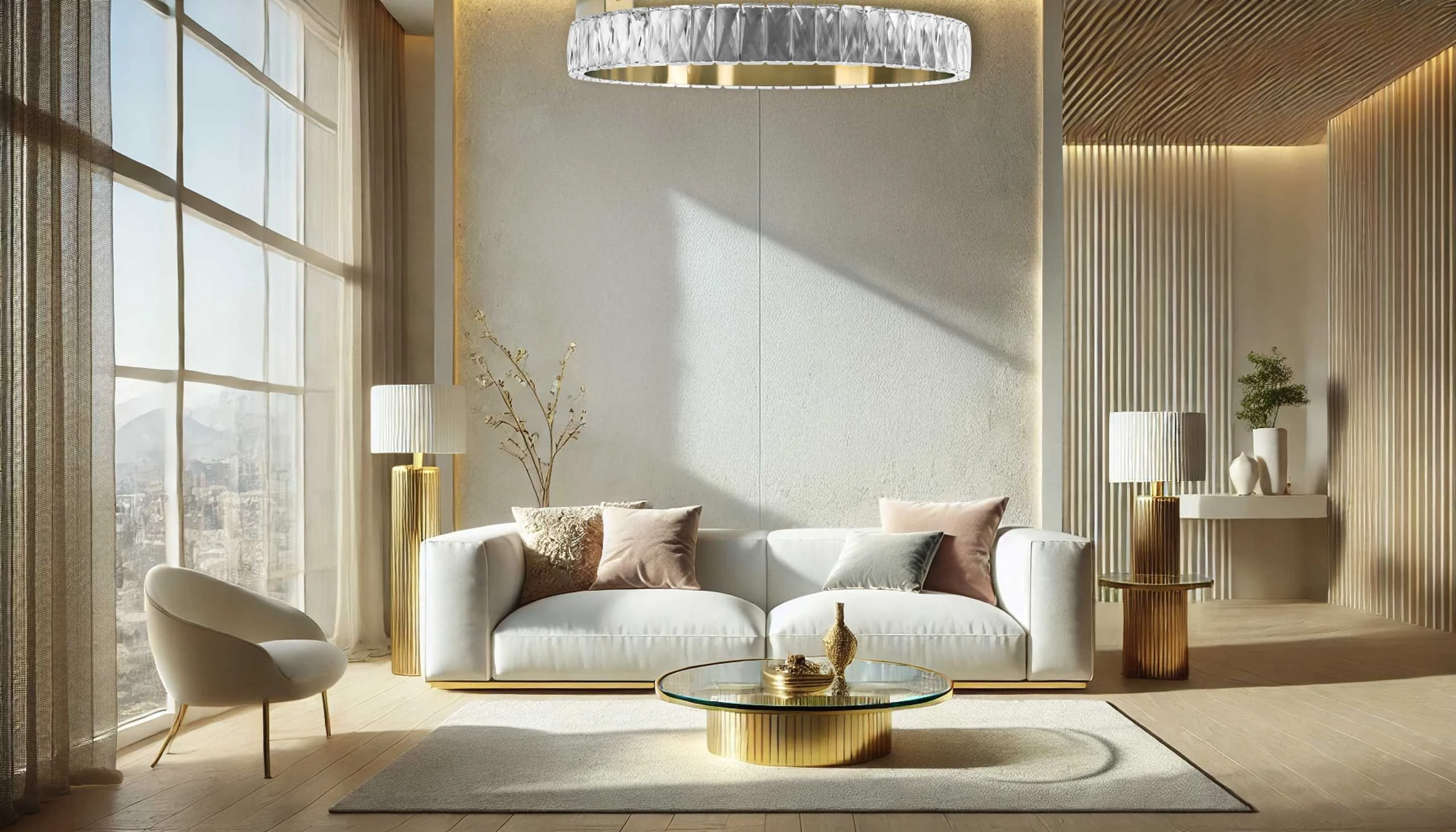 Lubinis šviestuvas Toolight Šviestuvas LED APP1506-C BRUSH GOLD aprašymas - Prekės nuotrauka