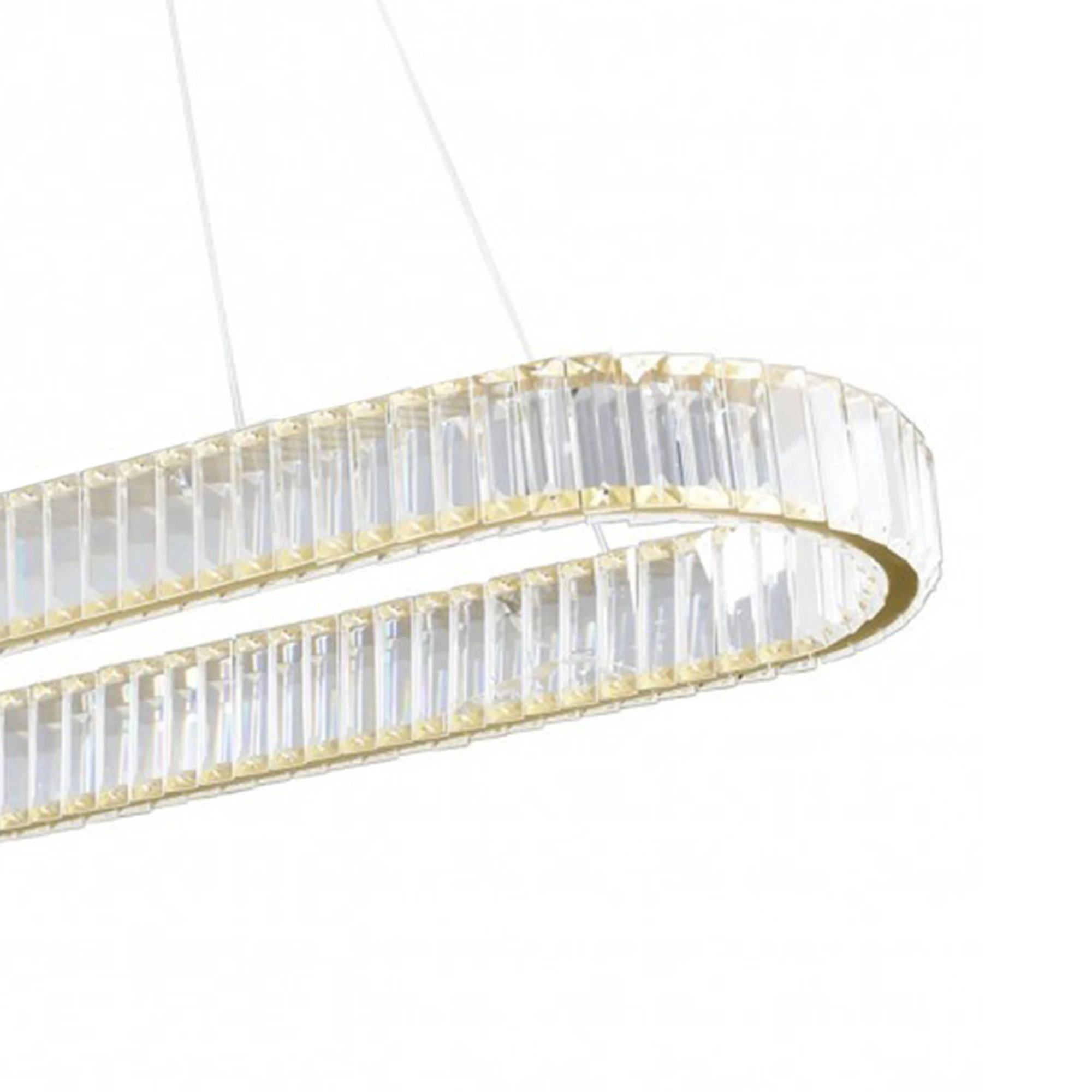 Pakabinamas šviestuvas Toolight Šviestuvas LED APP1508-CP BRUSH GOLD aprašymas - Prekės nuotrauka