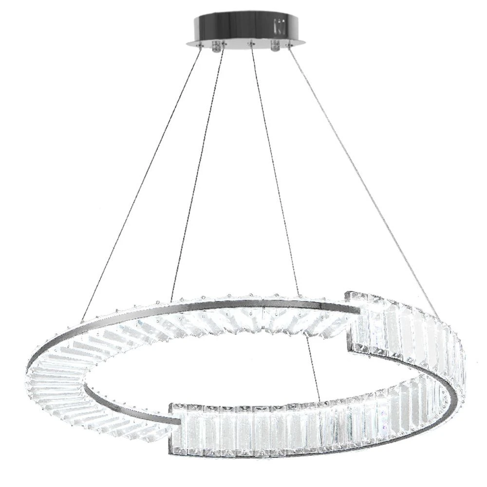 Pakabinamas šviestuvas Toolight Šviestuvas LED APP1529-CP60 CHROME aprašymas - Prekės nuotrauka