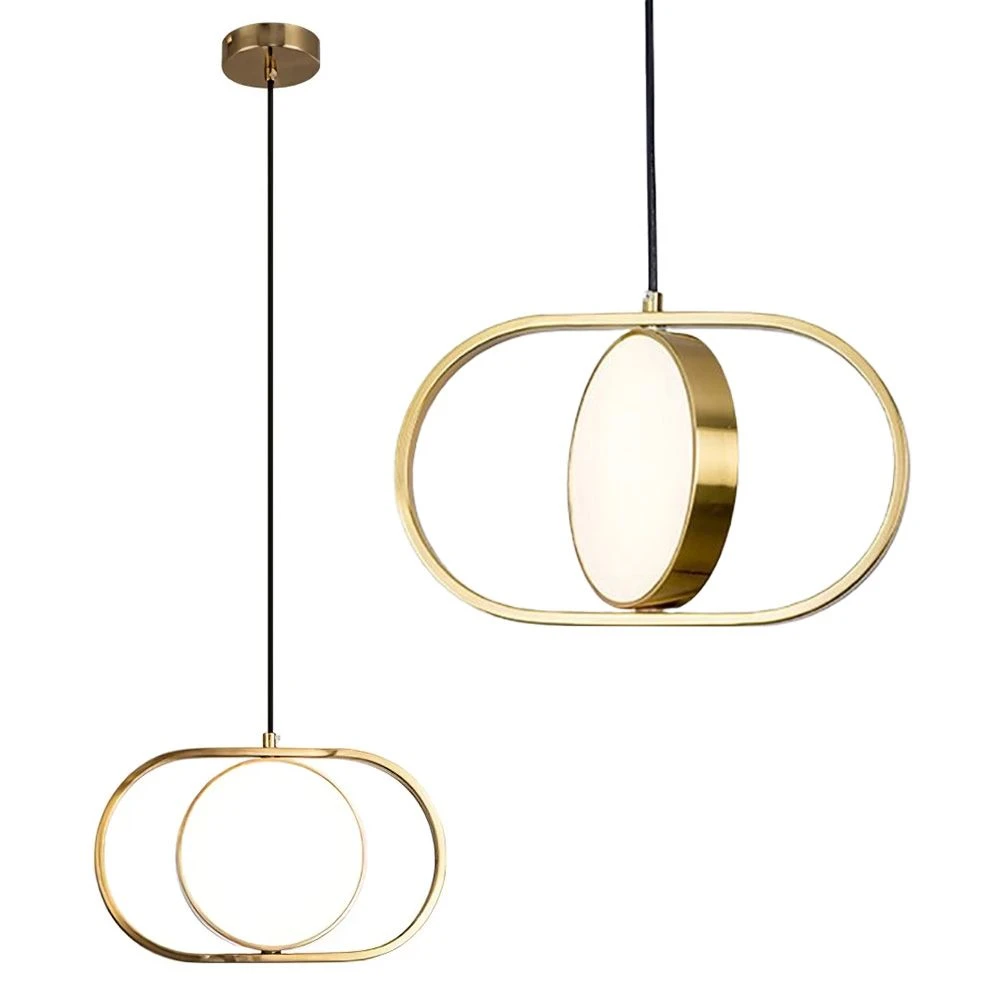 Pakabinamas šviestuvas Toolight šviestuvas LED APP1555-CP Gold aprašymas - Prekės nuotrauka