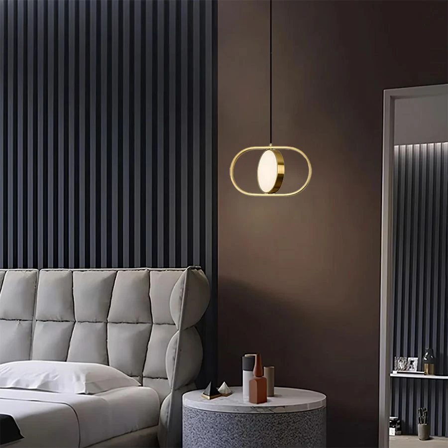 Pakabinamas šviestuvas Toolight šviestuvas LED APP1555-CP Gold aprašymas - Prekės nuotrauka