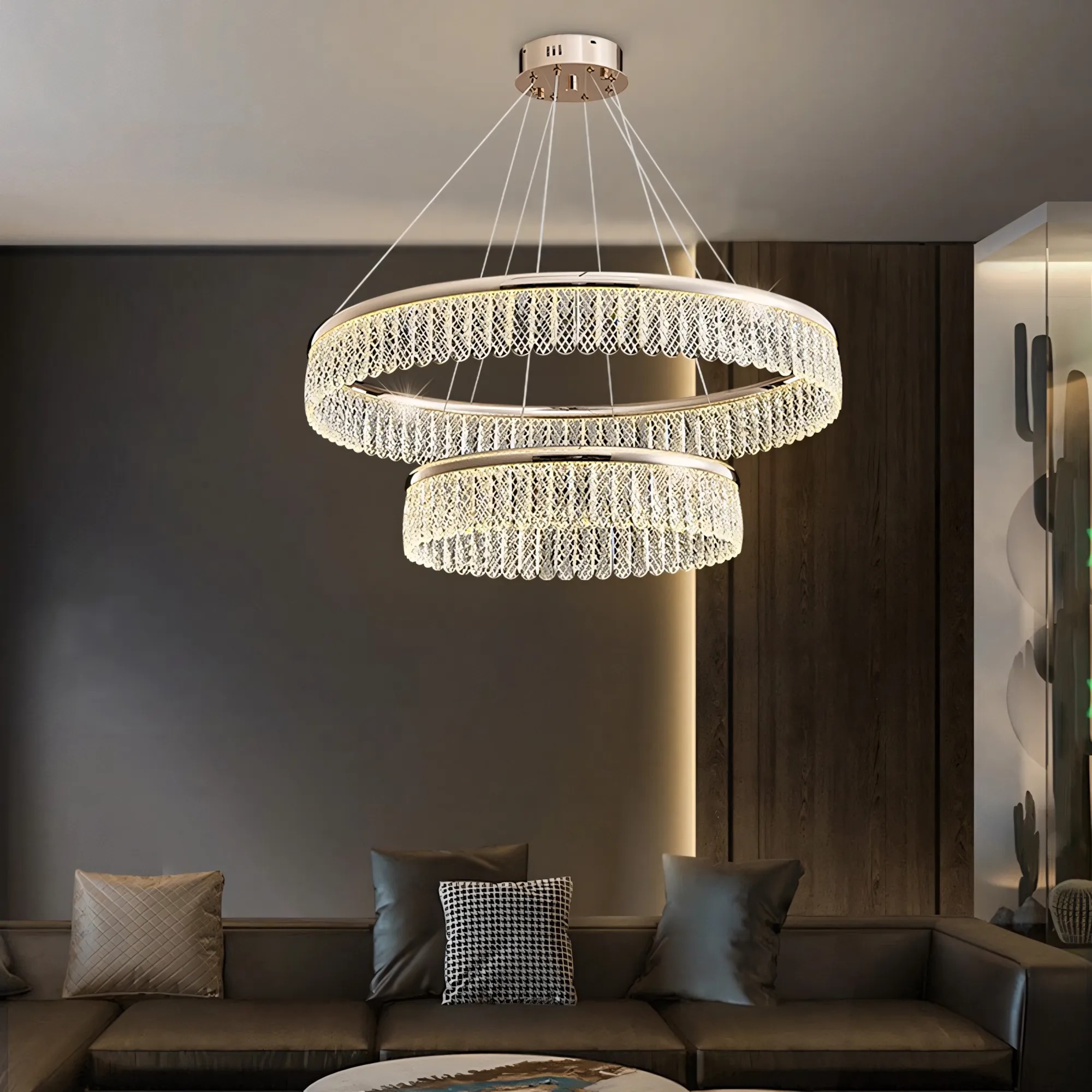 Lubinis šviestuvas Toolight Šviestuvas Led App1750-cp Gold aprašymas - Prekės nuotrauka