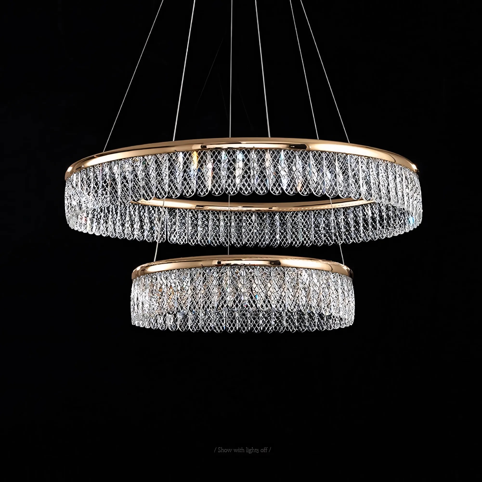 Lubinis šviestuvas Toolight Šviestuvas Led App1750-cp Gold aprašymas - Prekės nuotrauka