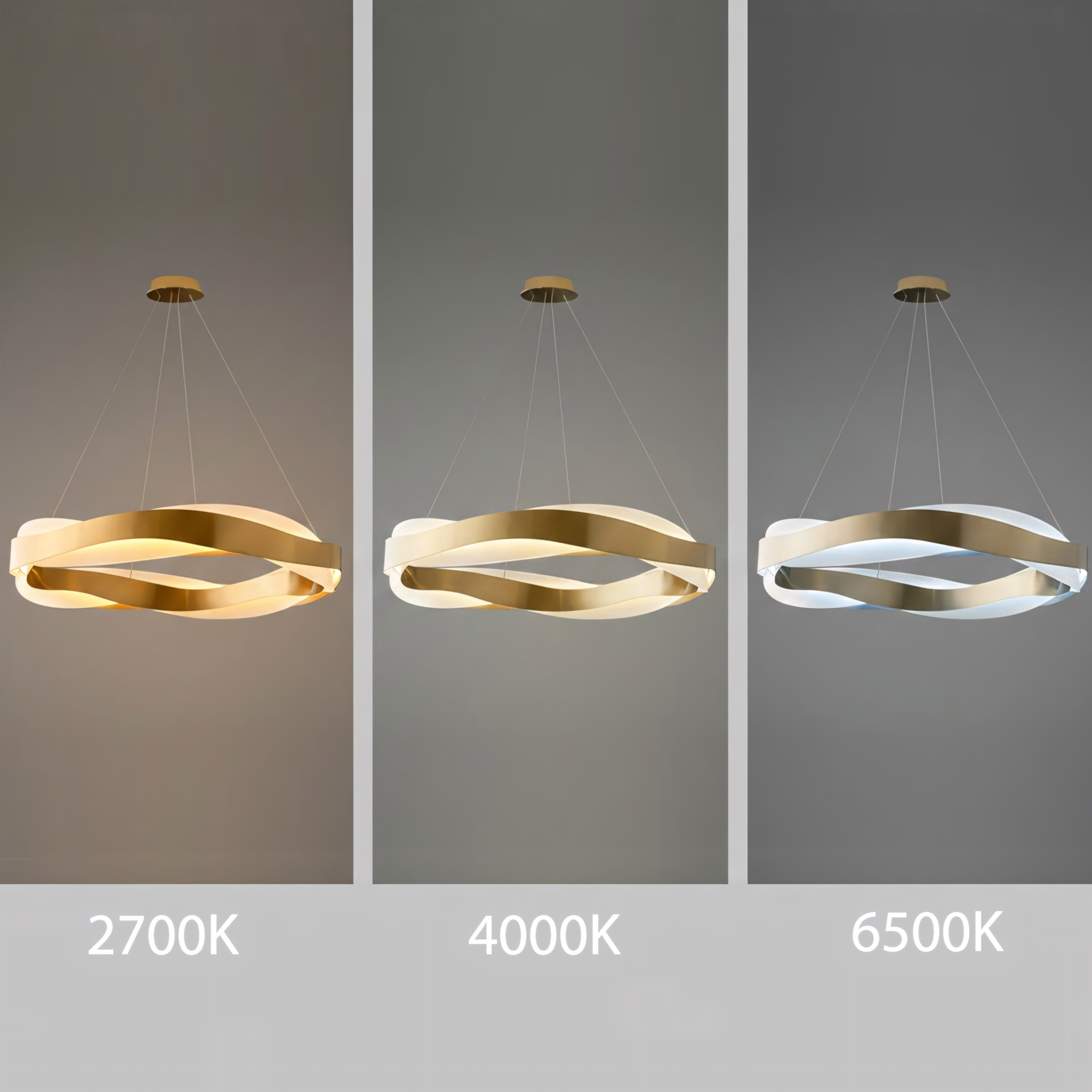 Lubinis šviestuvas Toolight Šviestuvas Led App1802-cp 120 Cm Gold aprašymas - Prekės nuotrauka