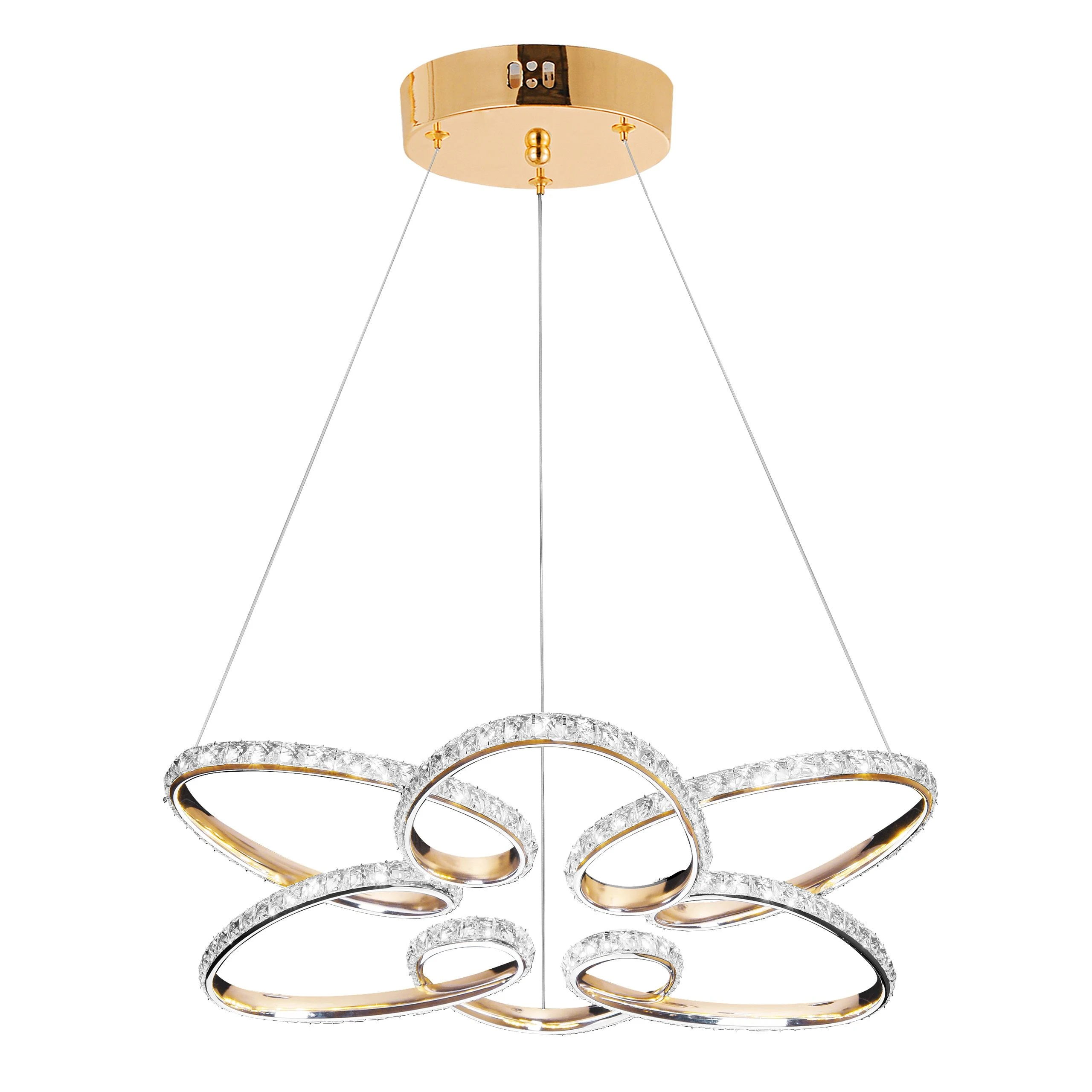 Lubinis šviestuvas Toolight Šviestuvas LED G001-CP Gold aprašymas - Prekės nuotrauka