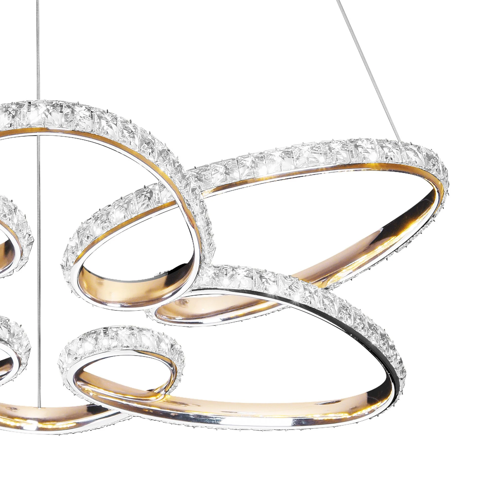 Lubinis šviestuvas Toolight Šviestuvas LED G001-CP Gold aprašymas - Prekės nuotrauka