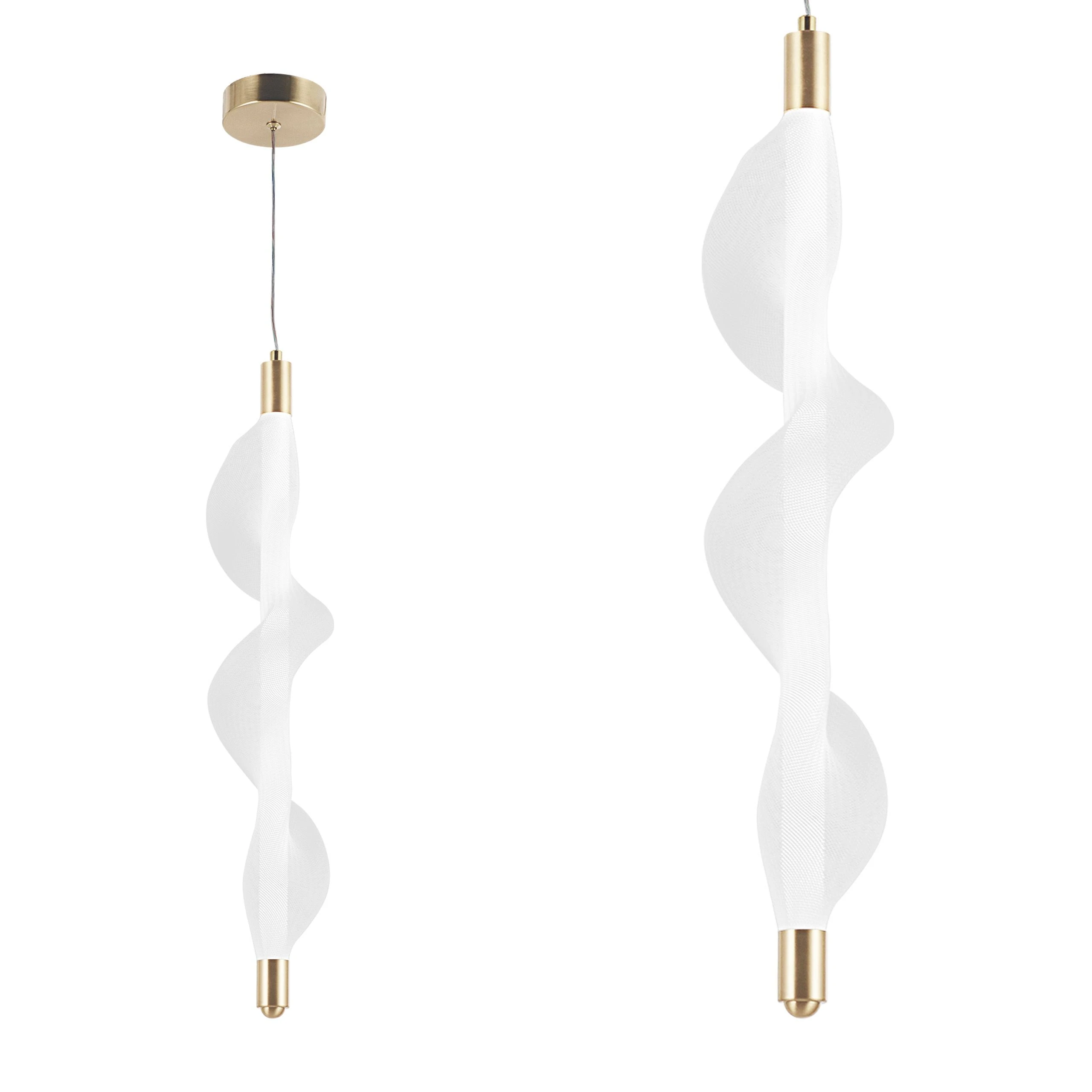 Lubinis šviestuvas Toolight Šviestuvas LED G008-1CP Baltas/GOLD aprašymas - Prekės nuotrauka