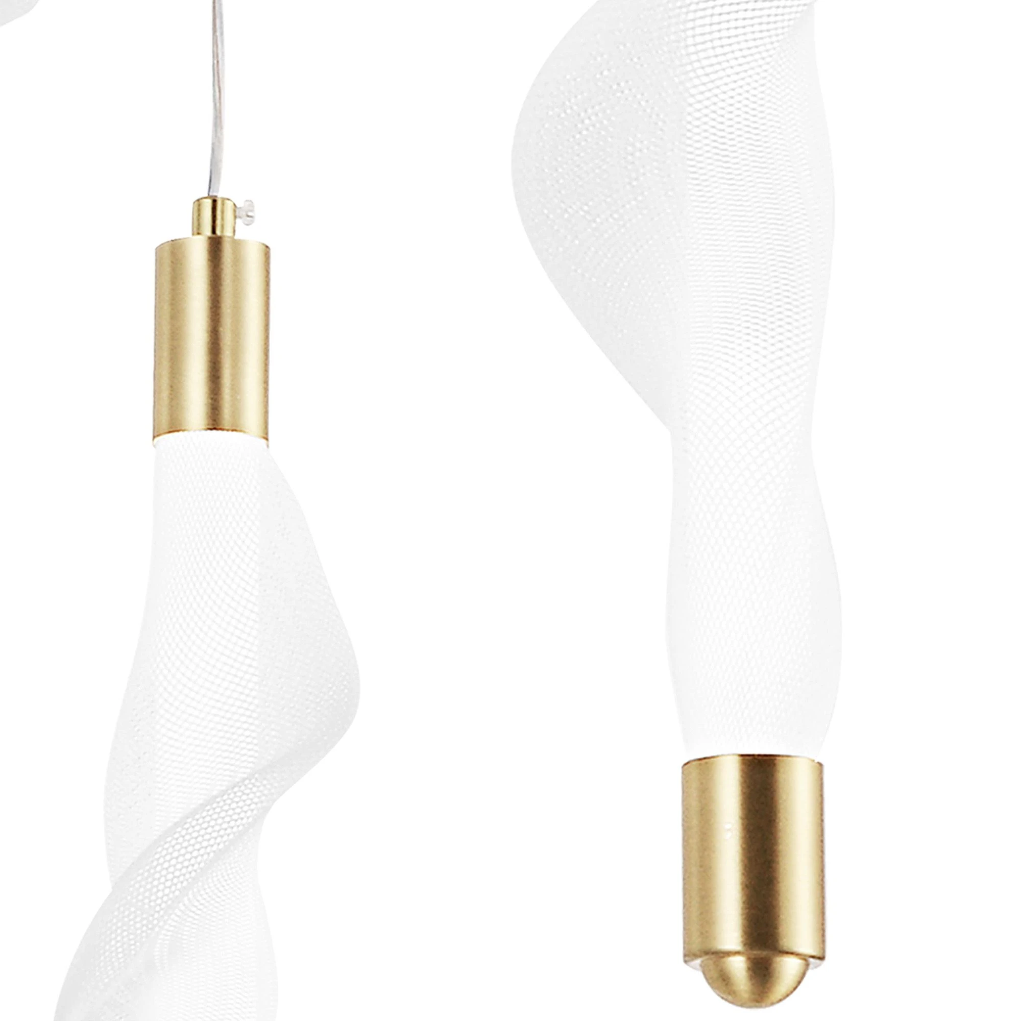 Lubinis šviestuvas Toolight Šviestuvas LED G009-3CPR Baltas/GOLD aprašymas - Prekės nuotrauka
