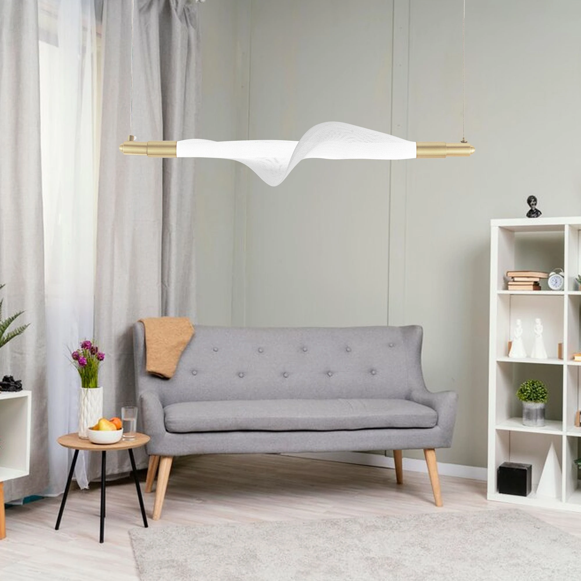 Lubinis šviestuvas Toolight Šviestuvas LED G011-CP Baltas/GOLD aprašymas - Prekės nuotrauka