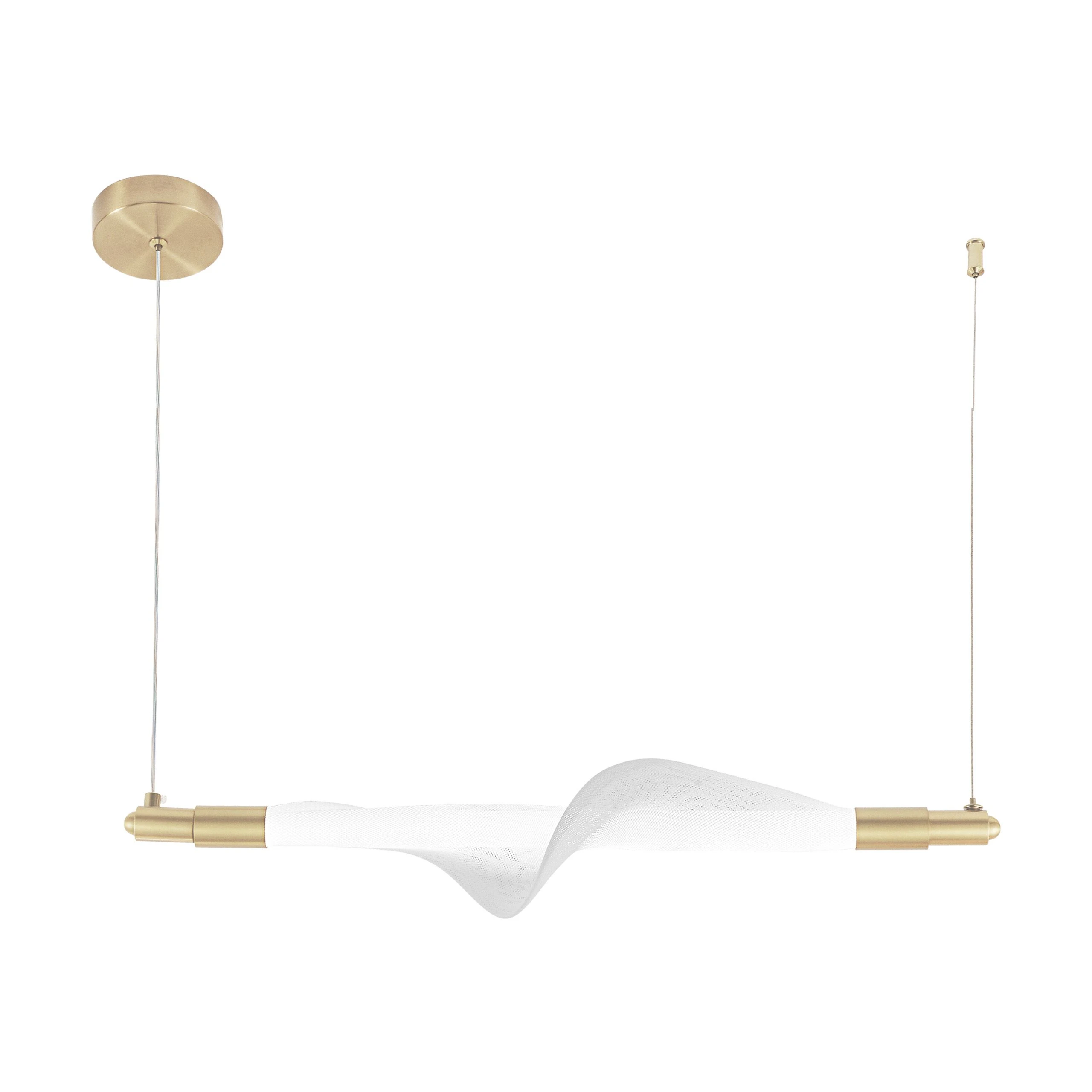 Lubinis šviestuvas Toolight Šviestuvas LED G011-CP Baltas/GOLD aprašymas - Prekės nuotrauka