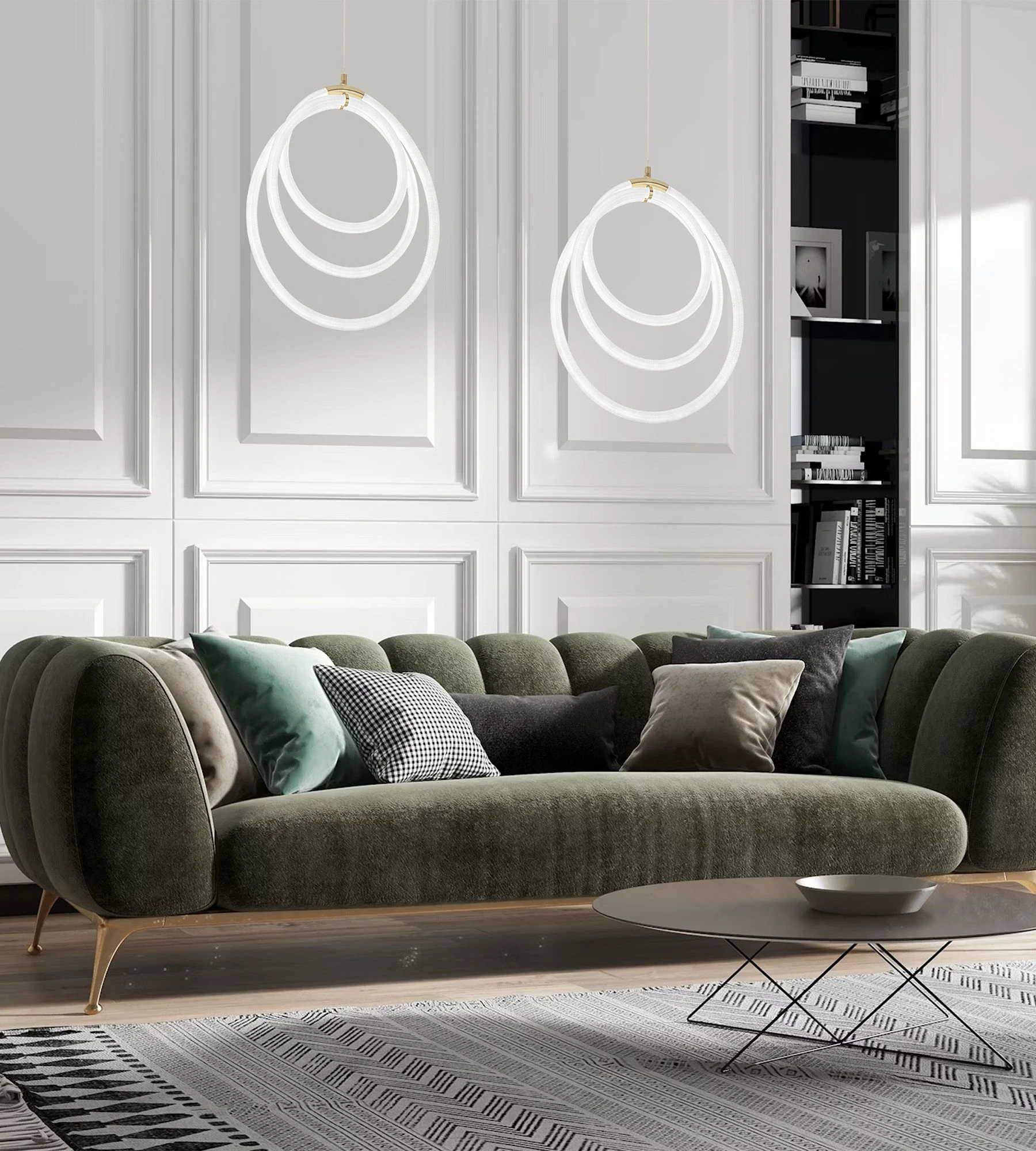 Lubinis šviestuvas Toolight Šviestuvas LED G016-CP Gold aprašymas - Prekės nuotrauka
