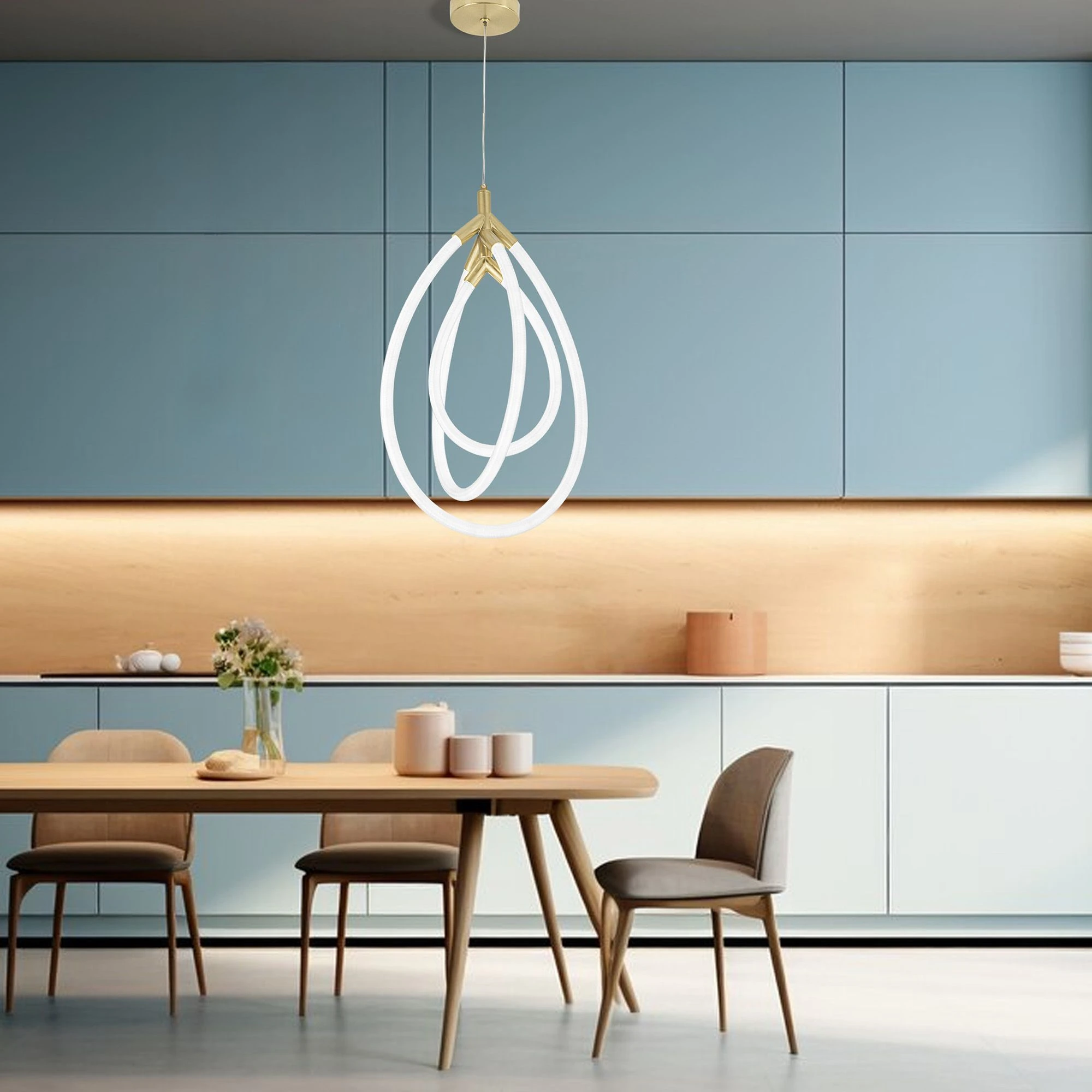 Lubinis šviestuvas Toolight Šviestuvas LED G018-CP Gold aprašymas - Prekės nuotrauka