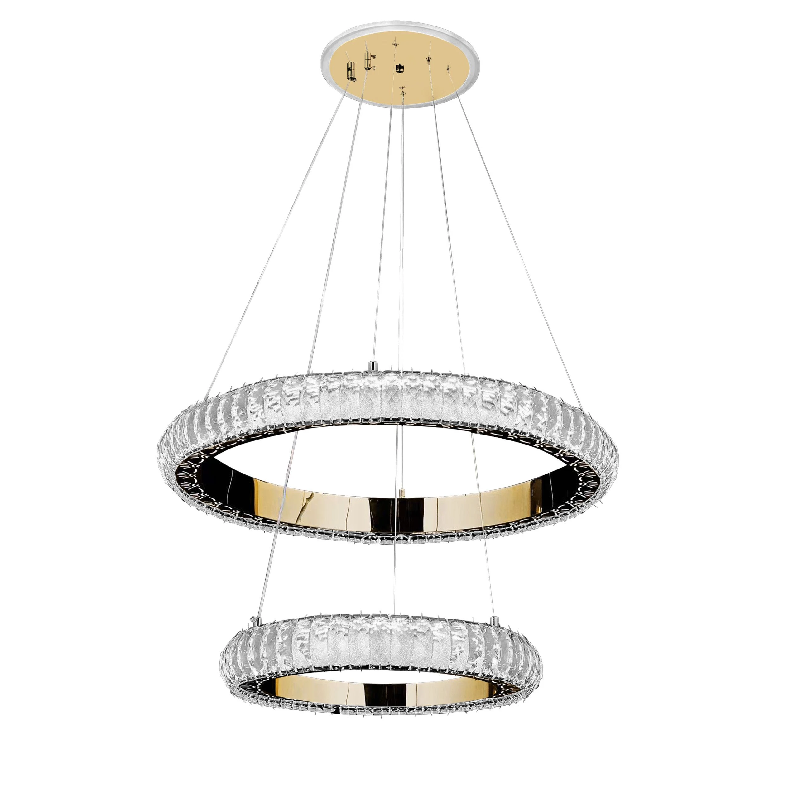 Lubinis šviestuvas Toolight Šviestuvas LED G043-2CP GOLD aprašymas - Prekės nuotrauka