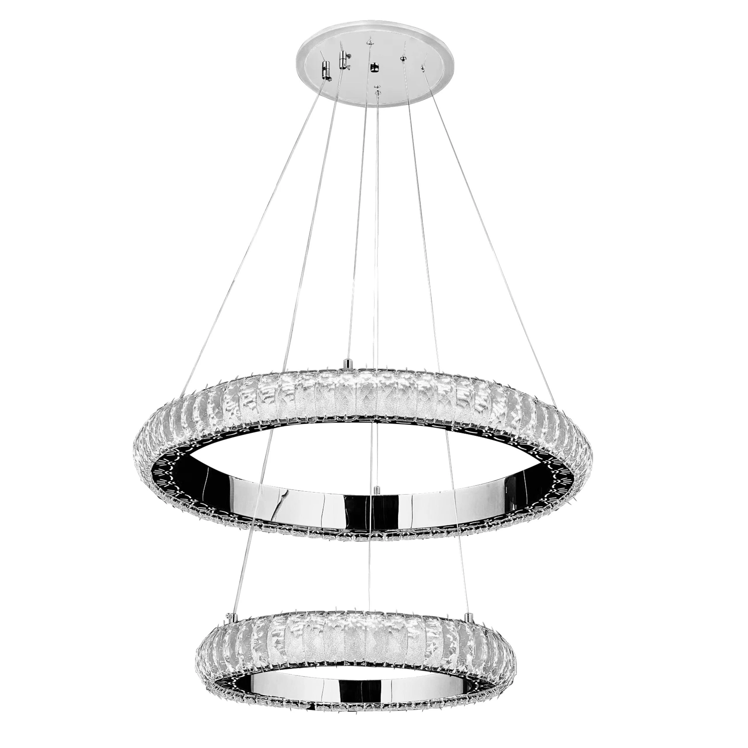 Lubinis šviestuvas Toolight Šviestuvas LED G044-2CP CHROME aprašymas - Prekės nuotrauka