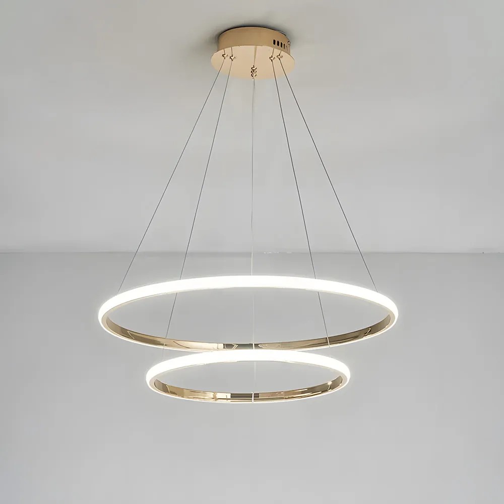 Pakabinamas šviestuvas Toolight šviestuvas LED LHJ007-CP2 GOLD aprašymas - Prekės nuotrauka