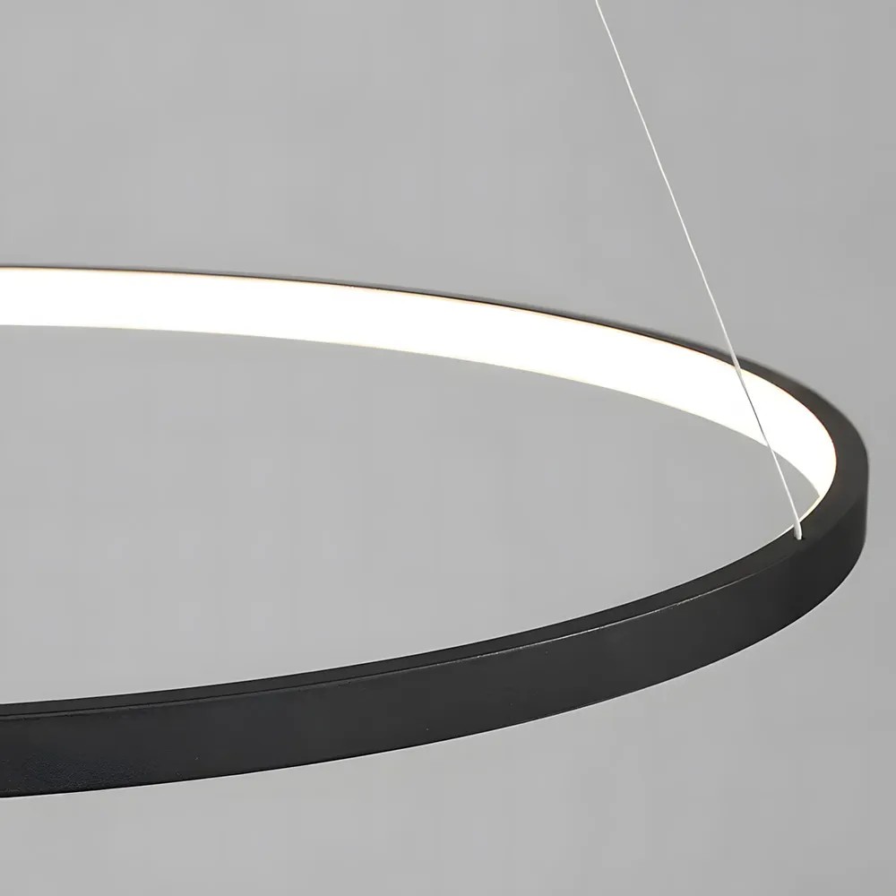 Pakabinamas šviestuvas Toolight šviestuvas LED LHJ011-CP 40cm Juodas aprašymas - Prekės nuotrauka